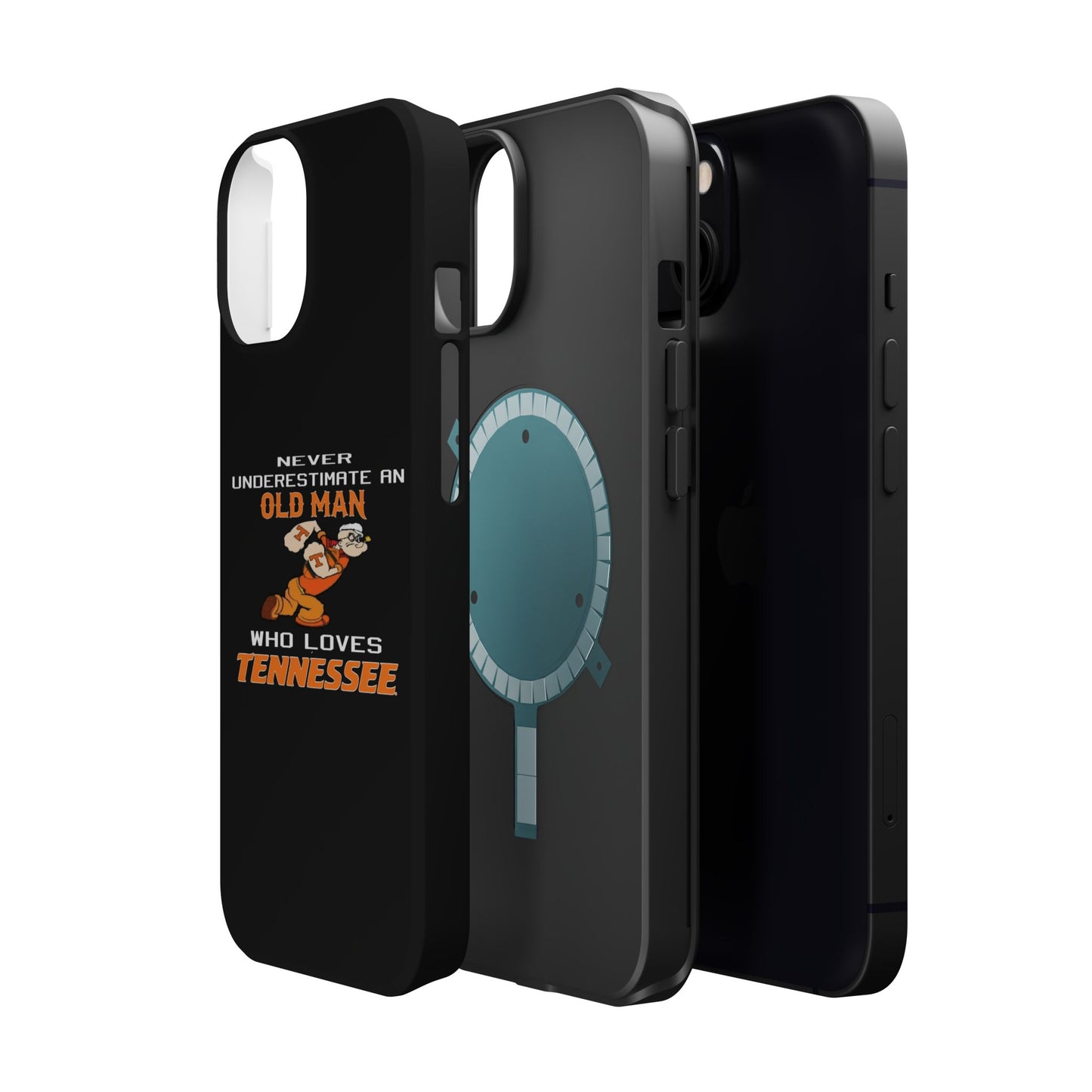 Tough Phone Case, Old Man Who Loves Tennessee, Gift for Grandpa, Tennessee Pride, Men's Accessories, Father's Day, Custom Cases