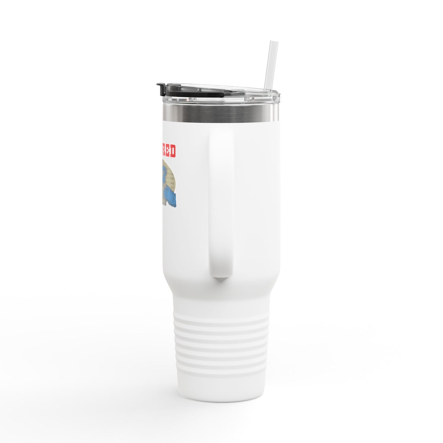 Adventure-Ready Insulated Travel Mug - 40oz with 'Captured' Design