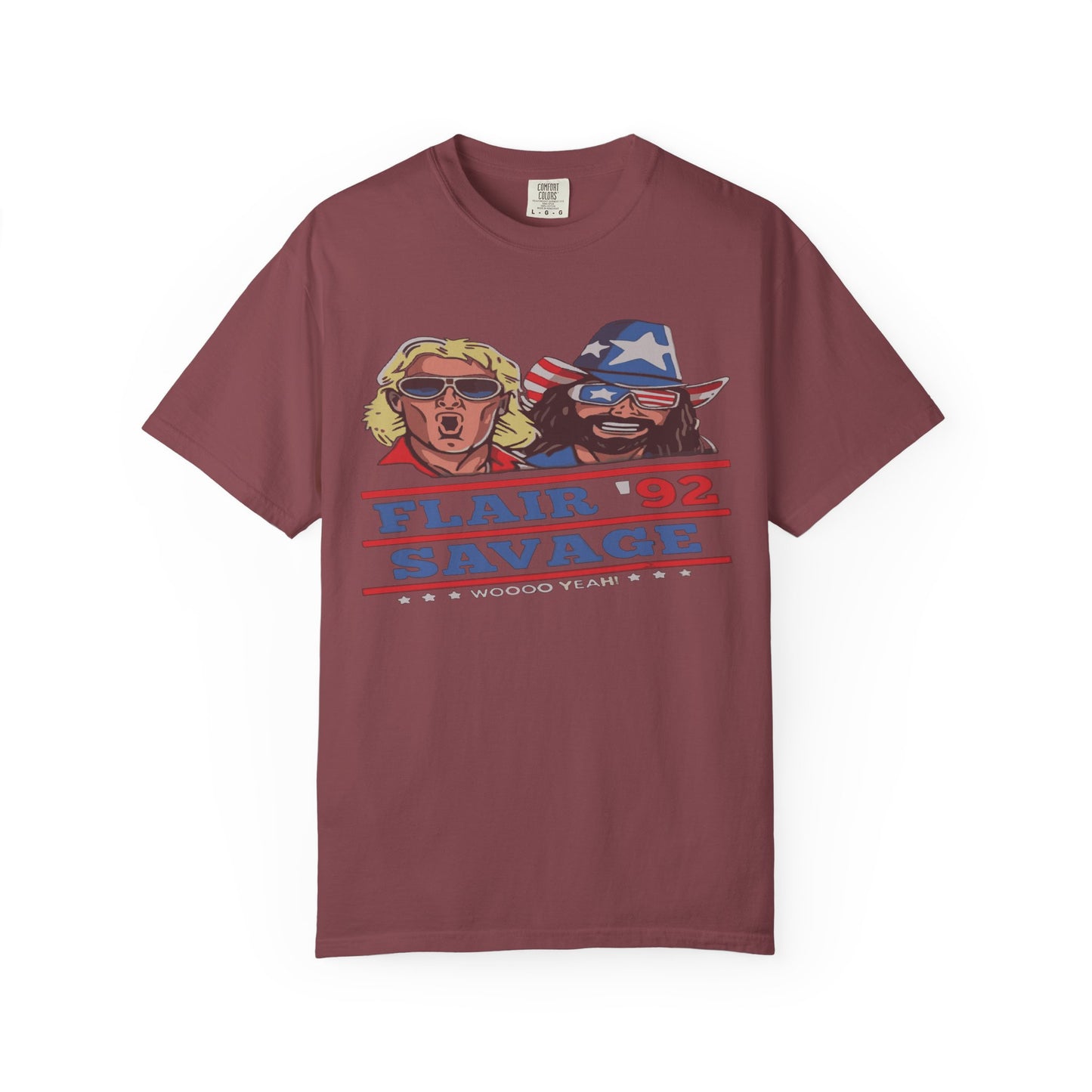 Retro Wrestling Fan T-Shirt, Unisex Graphic Tee, Flair Savage Shirt, Sports Fan Apparel, Vintage Style Gift