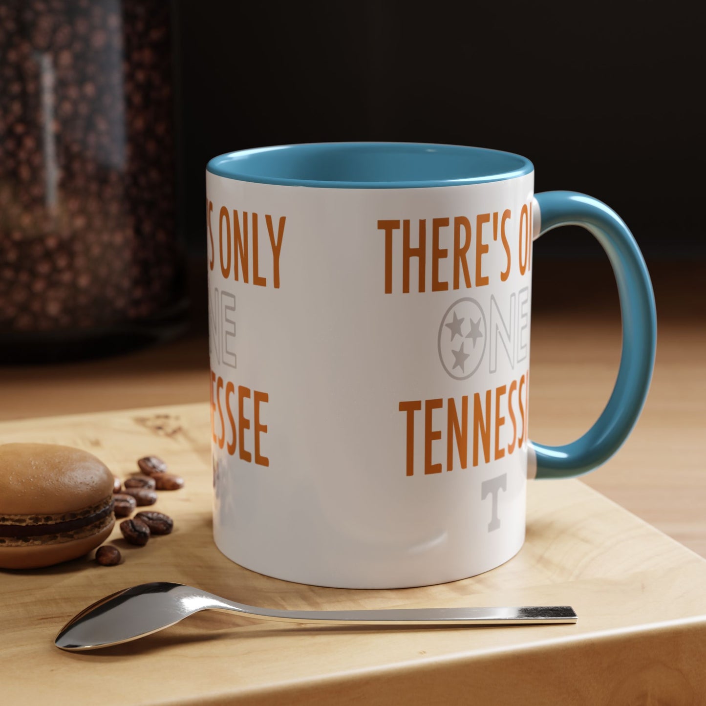 Tennessee Accent Coffee Mug - Perfect for Fans, Gift for Graduates, Home Office Essential, Sports Celebration, Personalized Tea Cup