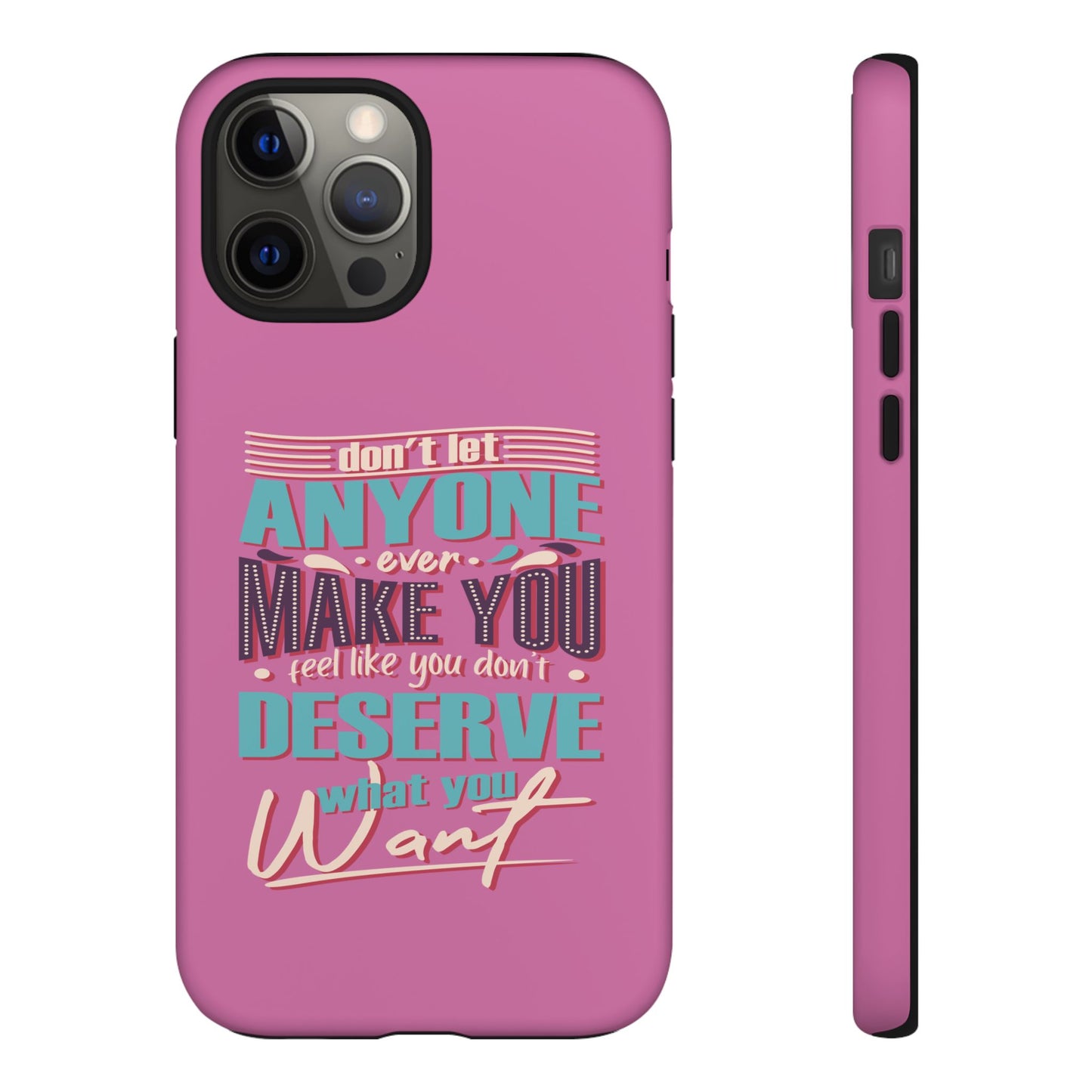 Inspirational Phone Case, Motivational Phone Cover, Tough Cases for Her, Gift for Friends, Self-Love Quote Case