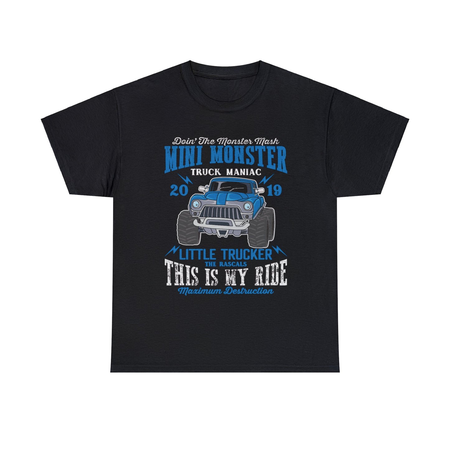 Mini Monster Truck Heavy Cotton Tee