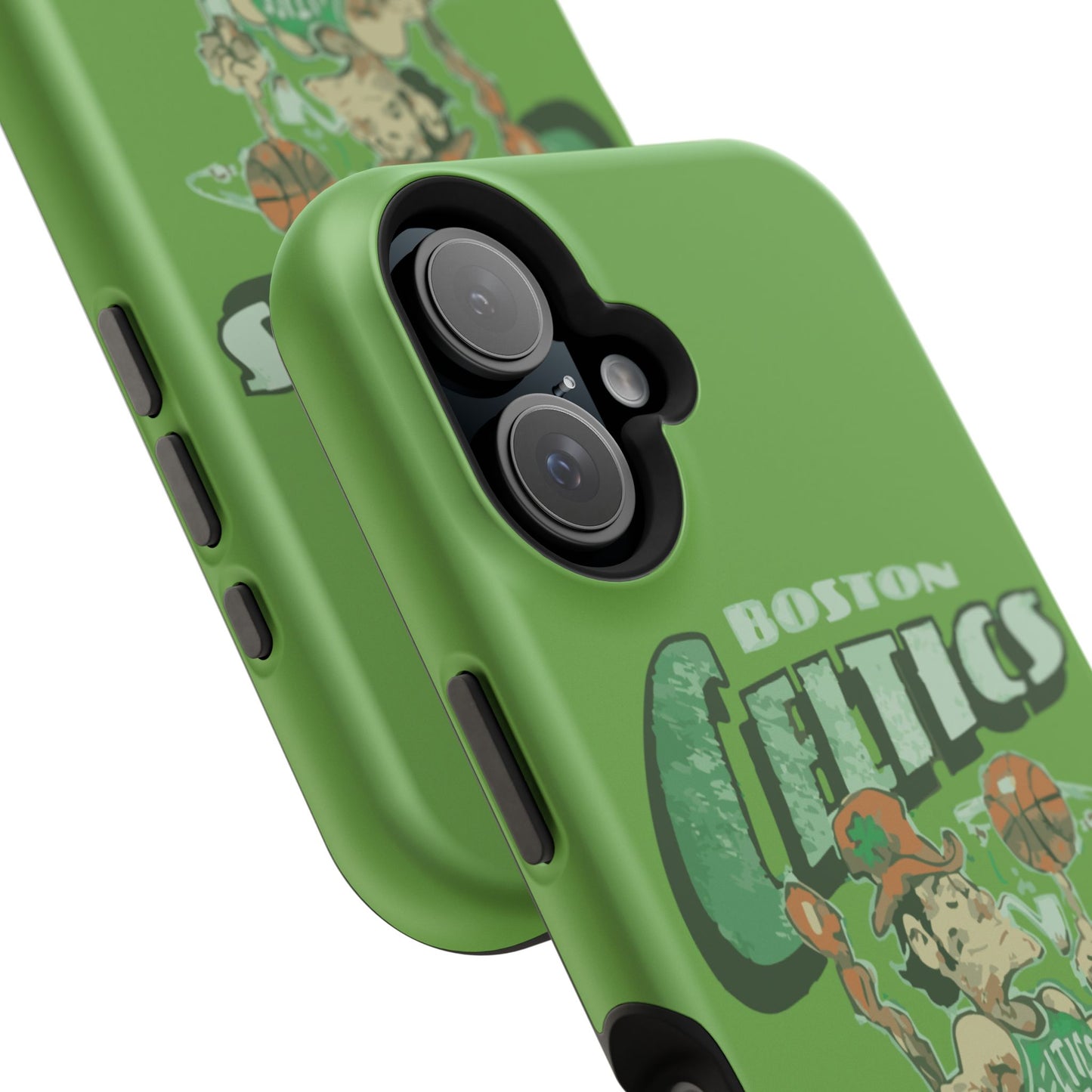 Boston Celtics Impact-Resistant Phone Case, Basketball Phone Cover, Sports Fan Gift, Sturdy Phone Case, NBA Merchandise, Team Spirit Decor