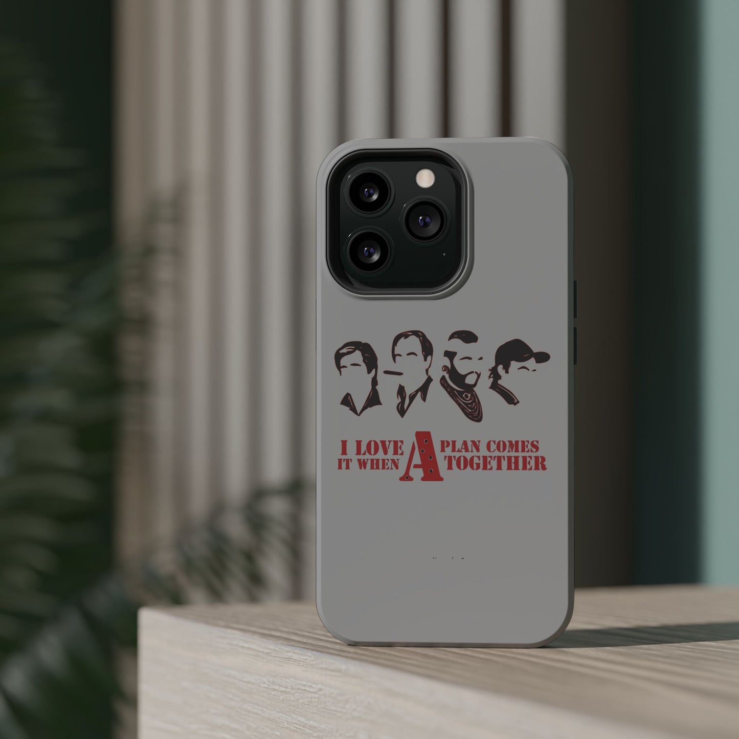 Phone Case - A-Team Cinematic Movie Lover's Gift Magnetic Tough Case