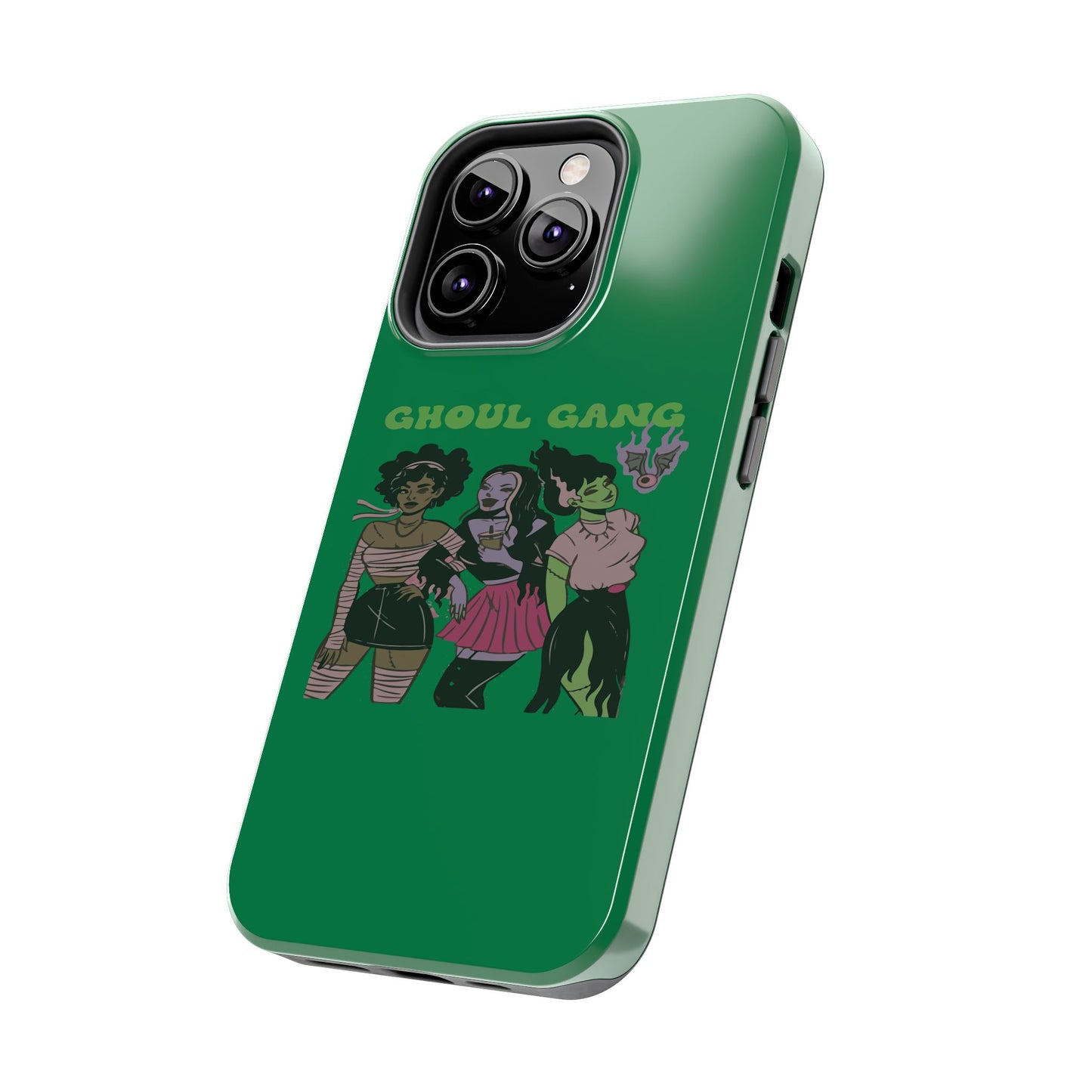 Ghoul Gang Tough Phone Case, Phone Accessory, Halloween Gift, Spooky Aesthetic, Durable Protection, Trendy Design