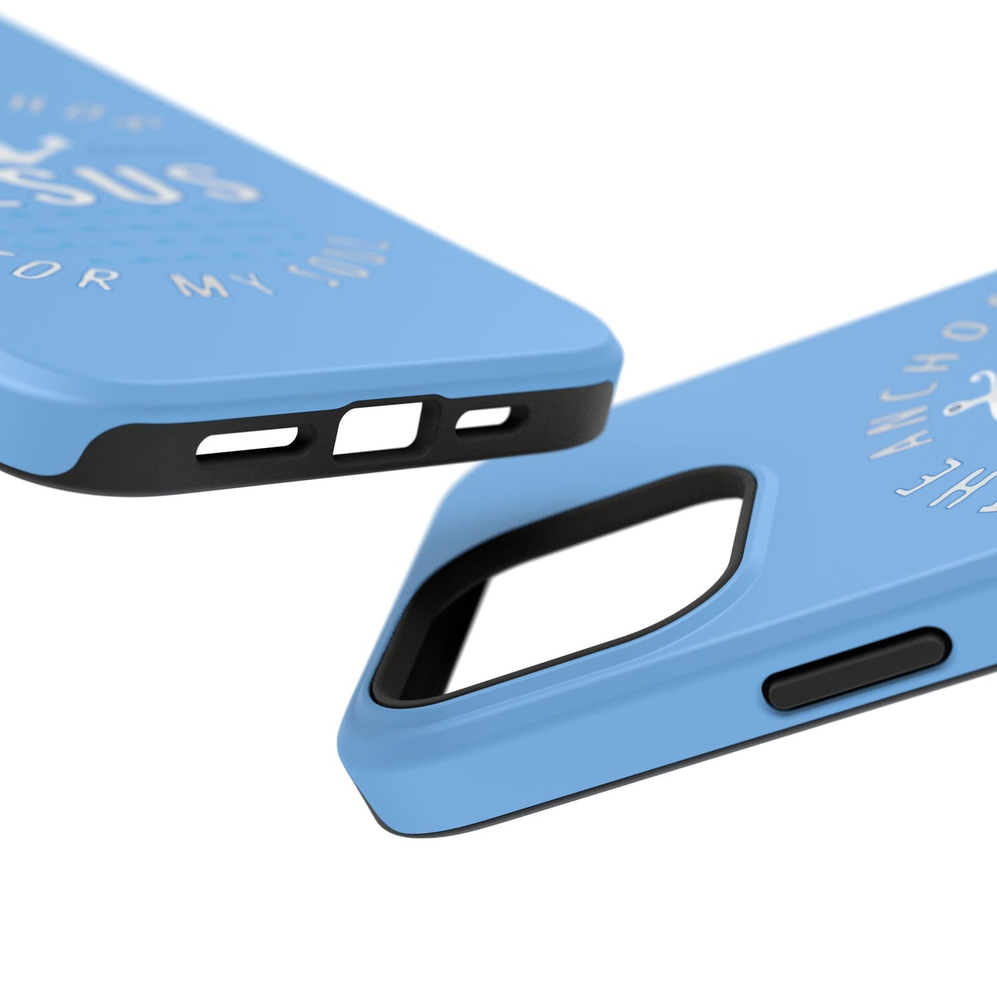 Jesus Anchor Phone Case, Christian Tech Accessories, Inspirational Gifts, Unique Phone Covers, Faith-Based Decor