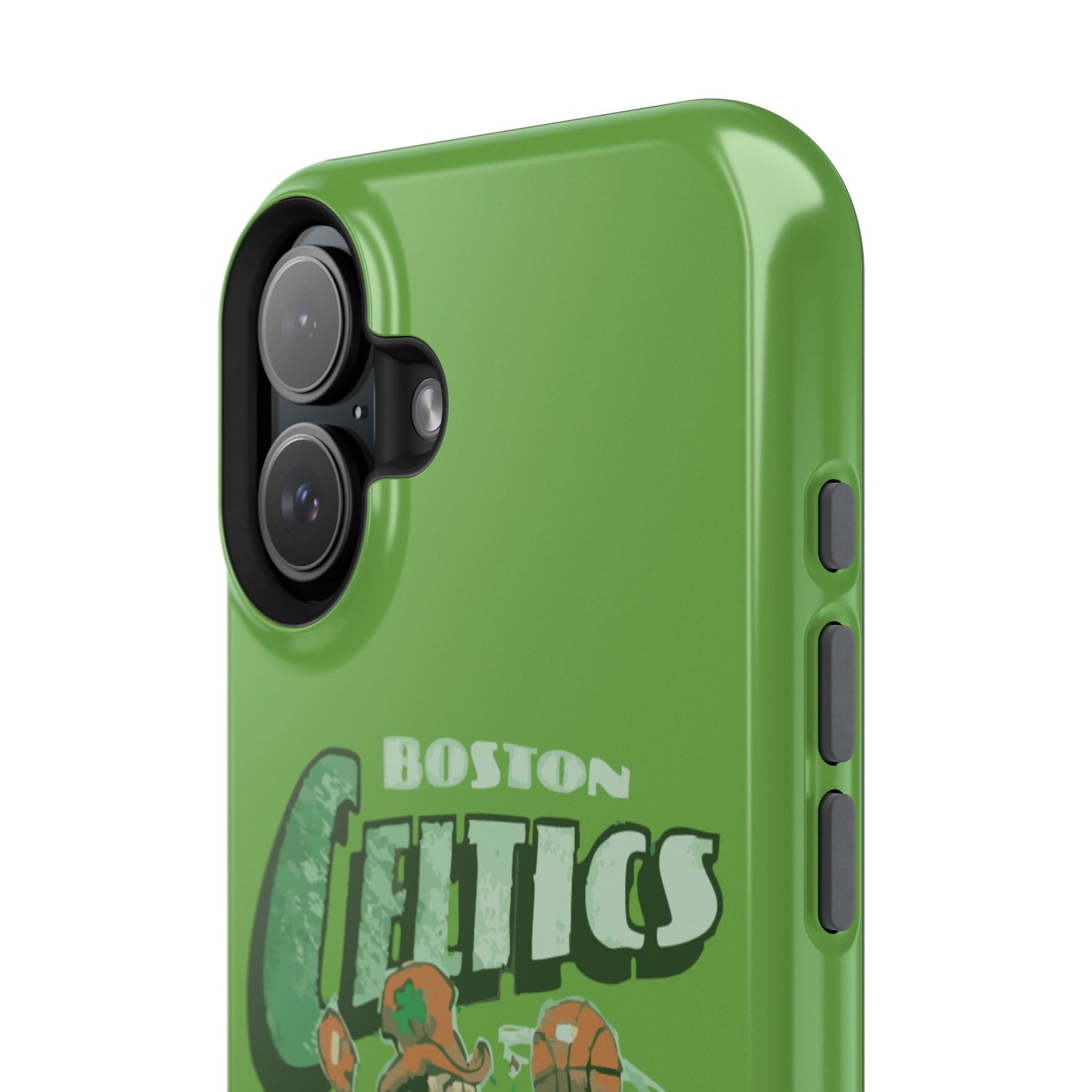 Boston Celtics Impact-Resistant Phone Case, Basketball Phone Cover, Sports Fan Gift, Sturdy Phone Case, NBA Merchandise, Team Spirit Decor