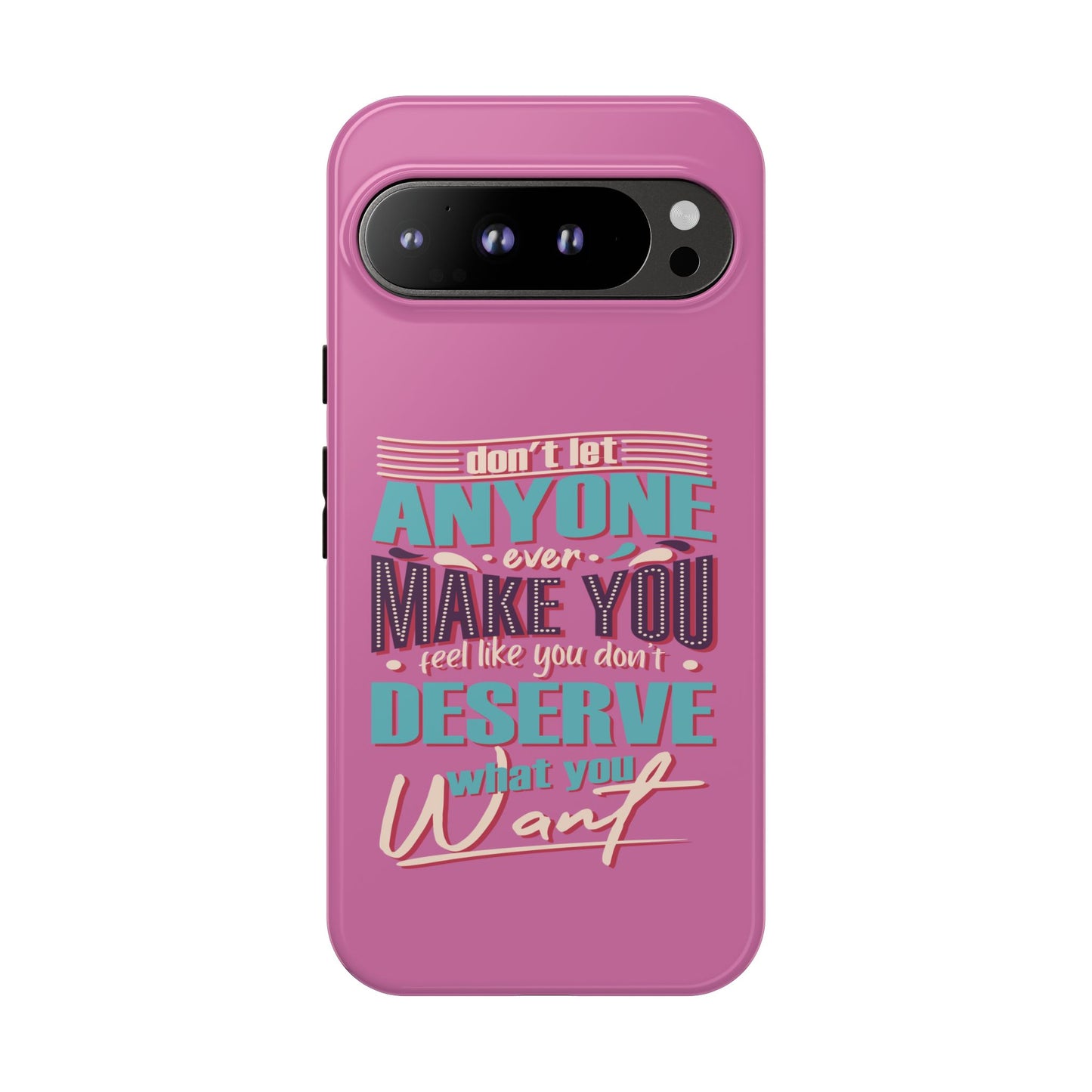 Inspirational Phone Case, Motivational Phone Cover, Tough Cases for Her, Gift for Friends, Self-Love Quote Case