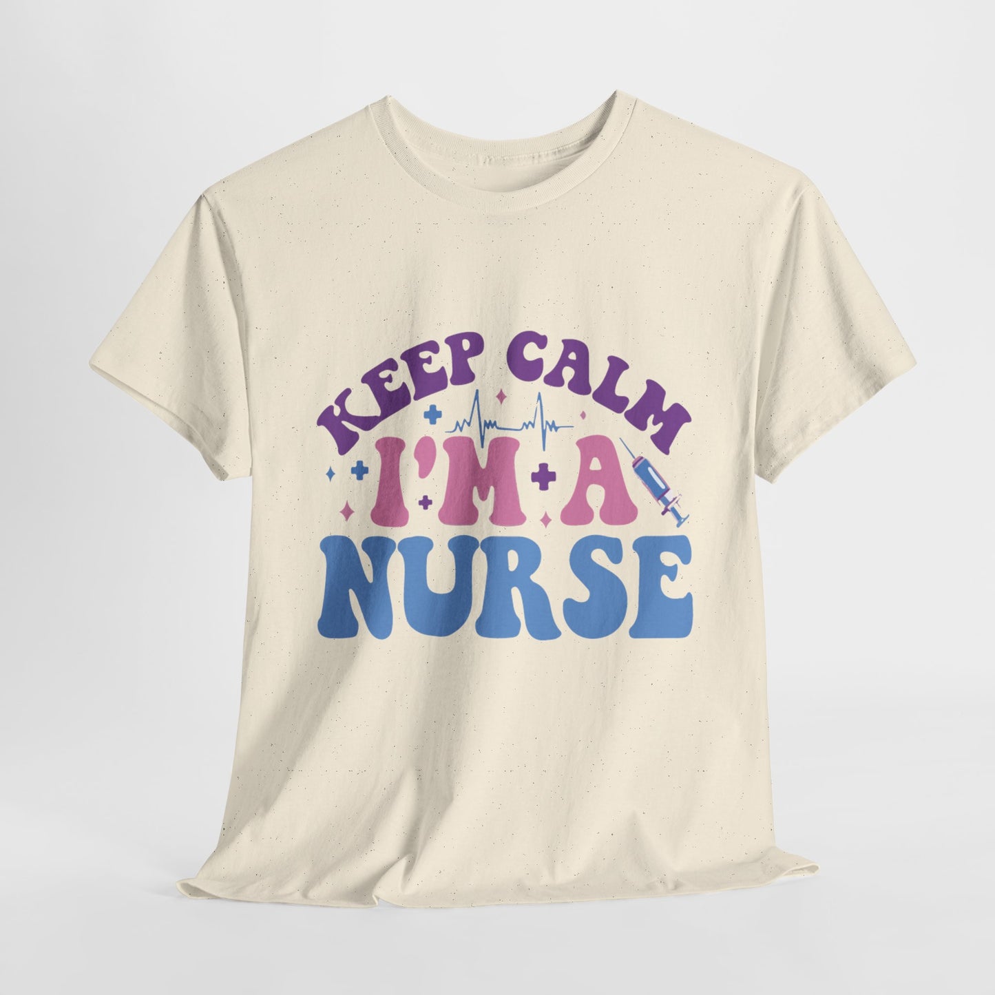 Nurse Appreciation Heavy Cotton Tee, Funny Nurse Gift, Medical Humor Shirt, Nurse Day Celebration Tee, Caregiver Outfit