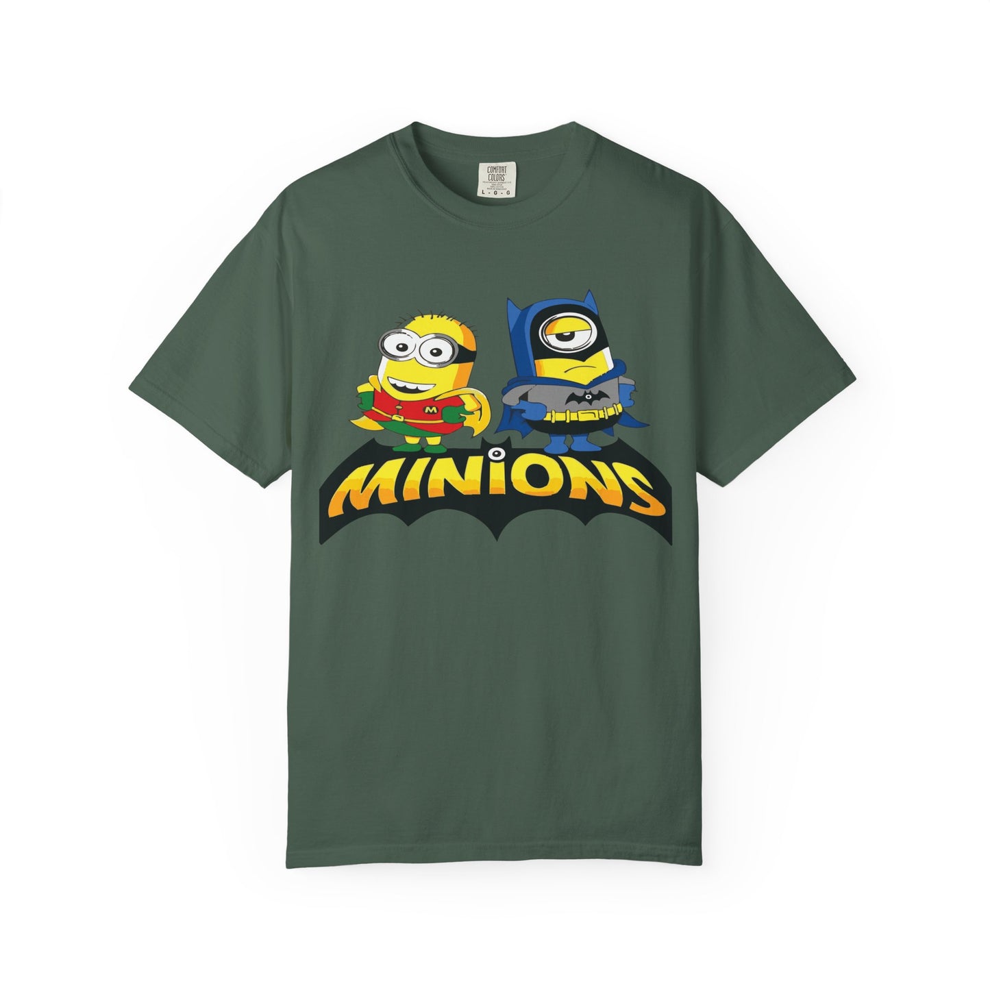 Minions Superhero Unisex T-shirt, Fun Gift for Kids, Cartoon Apparel, Birthday Party Outfit, Family Movie Night Wear