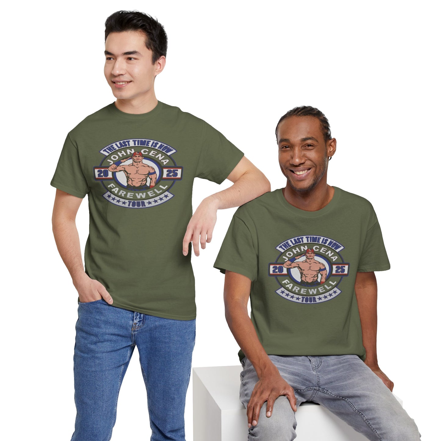 Wrestling Tribute Tee, John Cena Farewell Shirt, Unisex Graphic Tee, Fan Merchandise, Gift for Sports Lovers