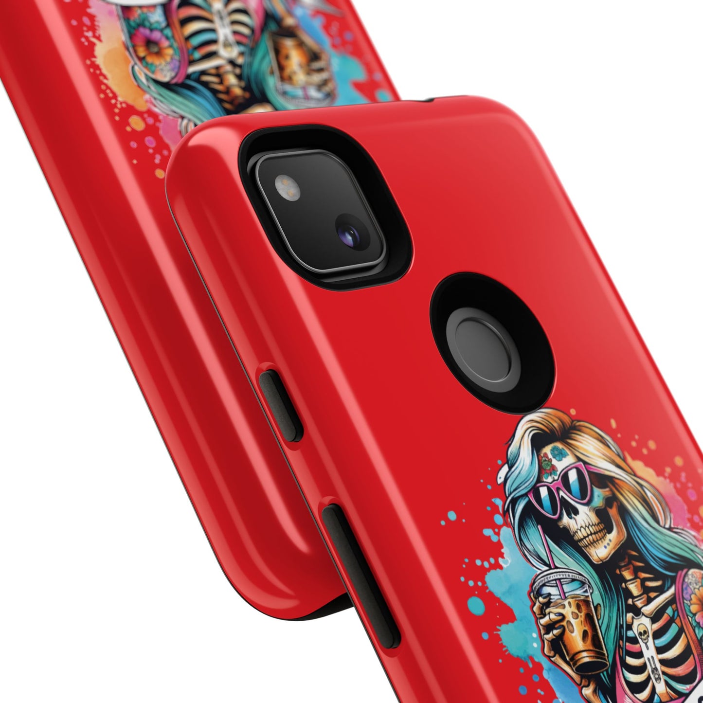 Cool Moms Club Phone Case - Tough Cases, Funky Phone Cover, Gift for Moms, Skeleton Design, Trendy Tech Accessories