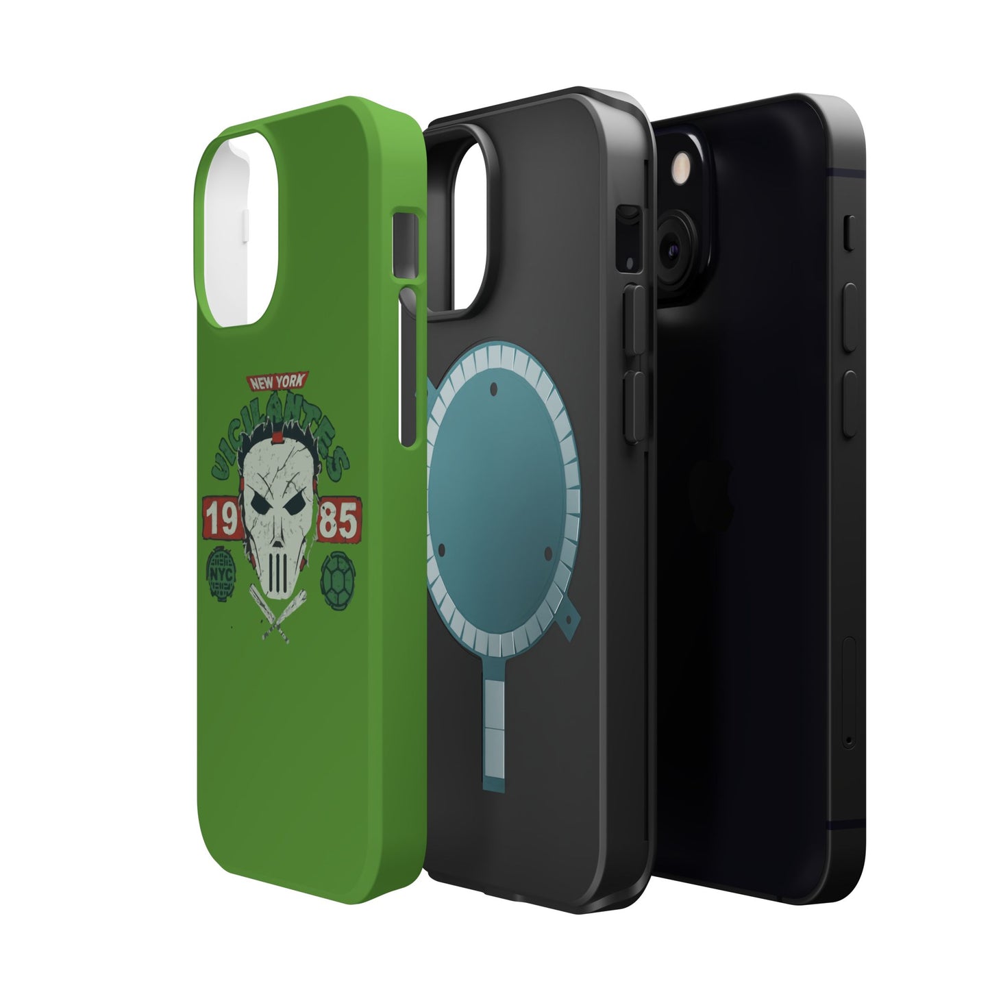 Urban Punk Phone Case, Tough Phone Cover, Skull Design Case, Gift for Him, Unique Mobile Accessory, NYC Style Case