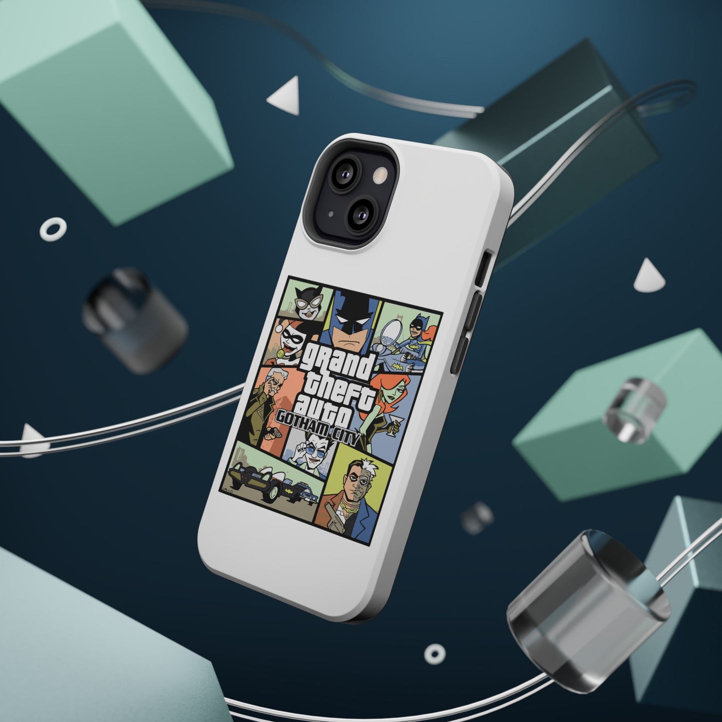 Grand Theft Auto Magnetic Tough Case, Gaming Phone Case, GTA Art Phone Cover, Gifts for Gamers, Cool Cell Phone Case