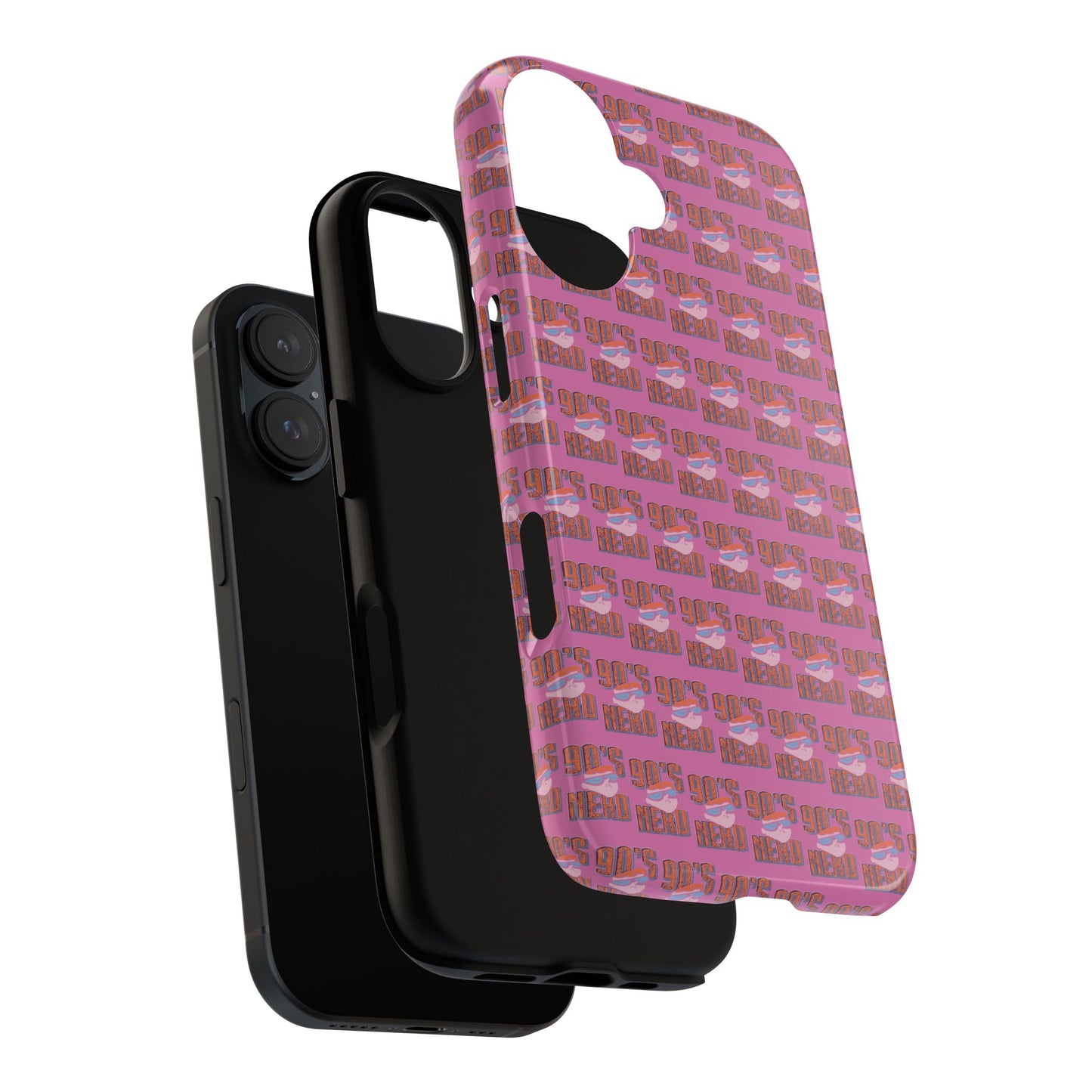 90s Vibe Phone Case, Retro Tough Cases, Gift for Nostalgia Lovers, Durable Phone Covers, 90s Themed Accessories