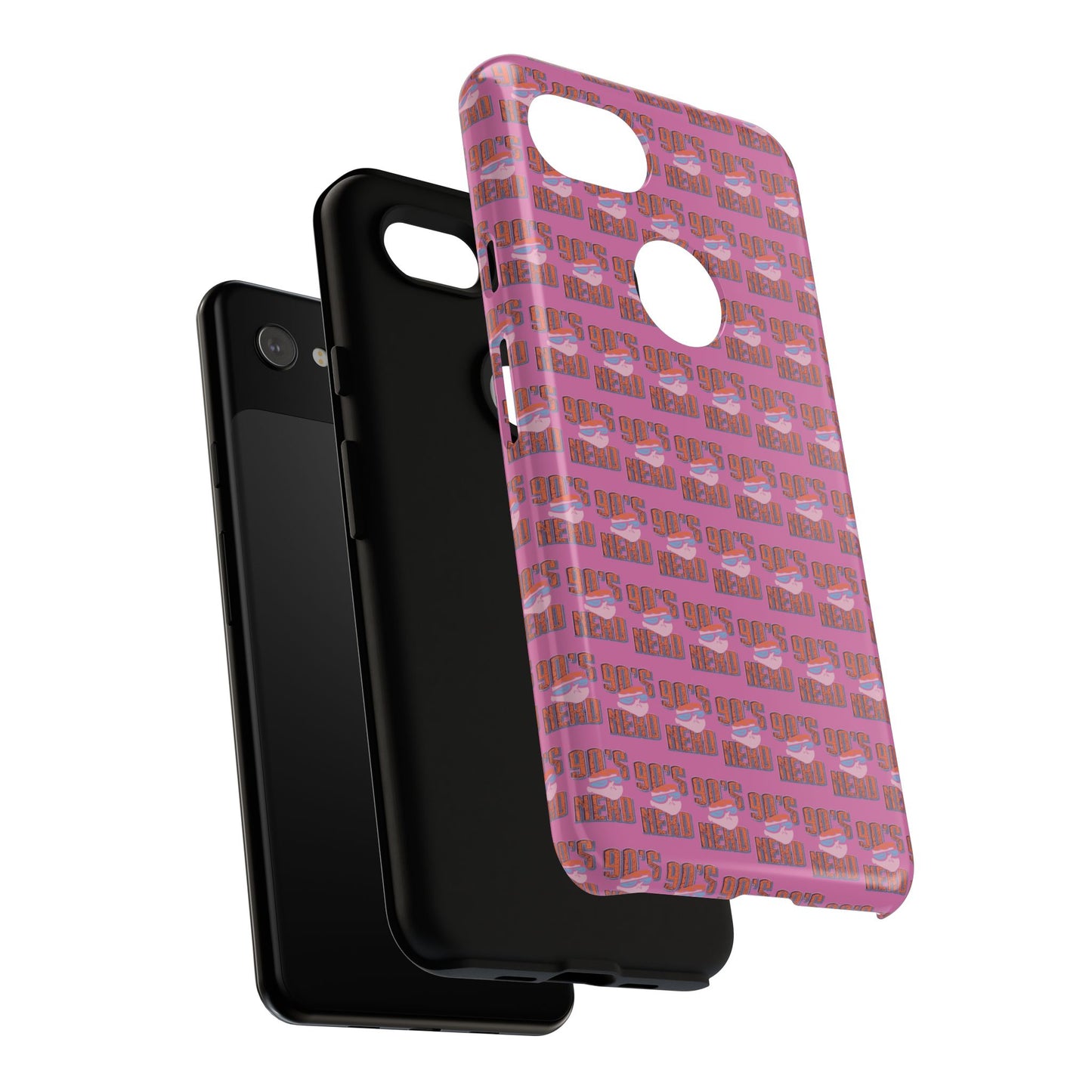 90s Vibe Phone Case, Retro Tough Cases, Gift for Nostalgia Lovers, Durable Phone Covers, 90s Themed Accessories