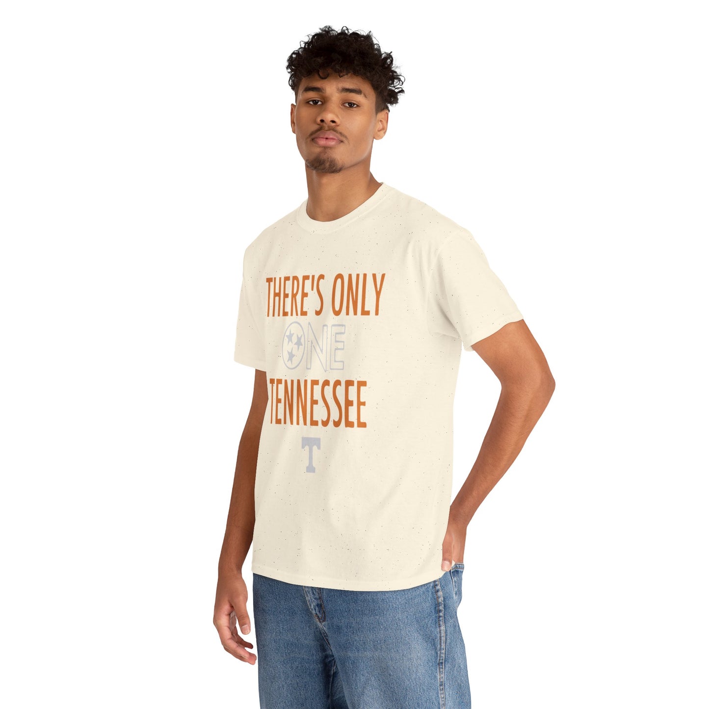 Tennessee Pride Tee, Unisex Heavy Cotton Tee, Tennessee Fans Gift, College Sports Apparel, Casual Everyday Wear, State Pride Shirt