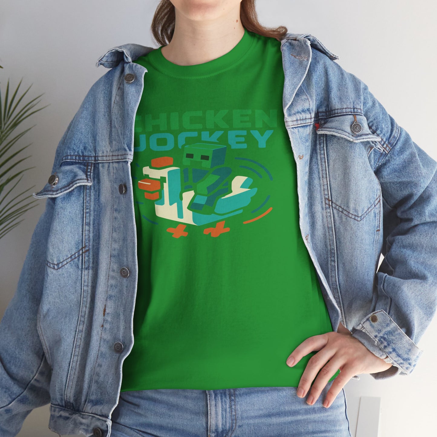 Chicken Jockey Minecraft T-shirt