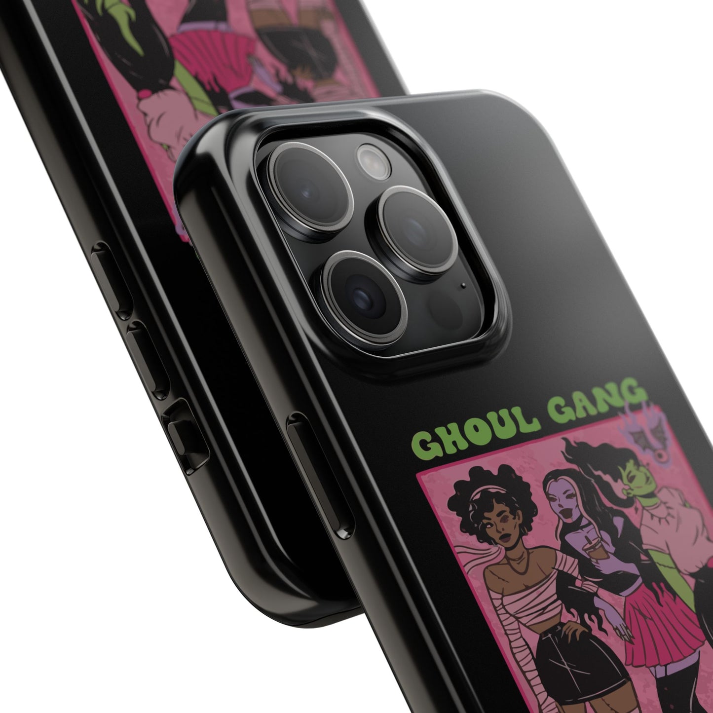 Ghoul Gang Tough Phone Cases | Unique Halloween Phone Cover, Cute Protective Case, Trendy Gift for Goth Fans, Spooky Style Accessory