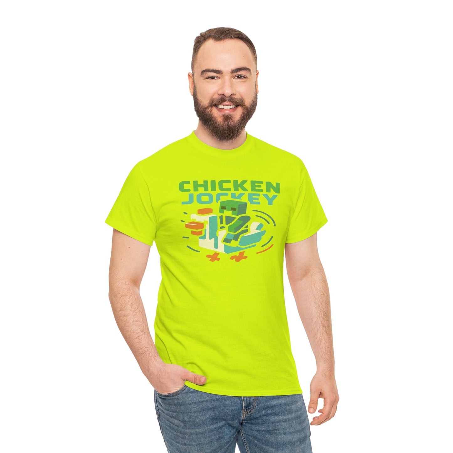 Chicken Jockey Minecraft T-shirt
