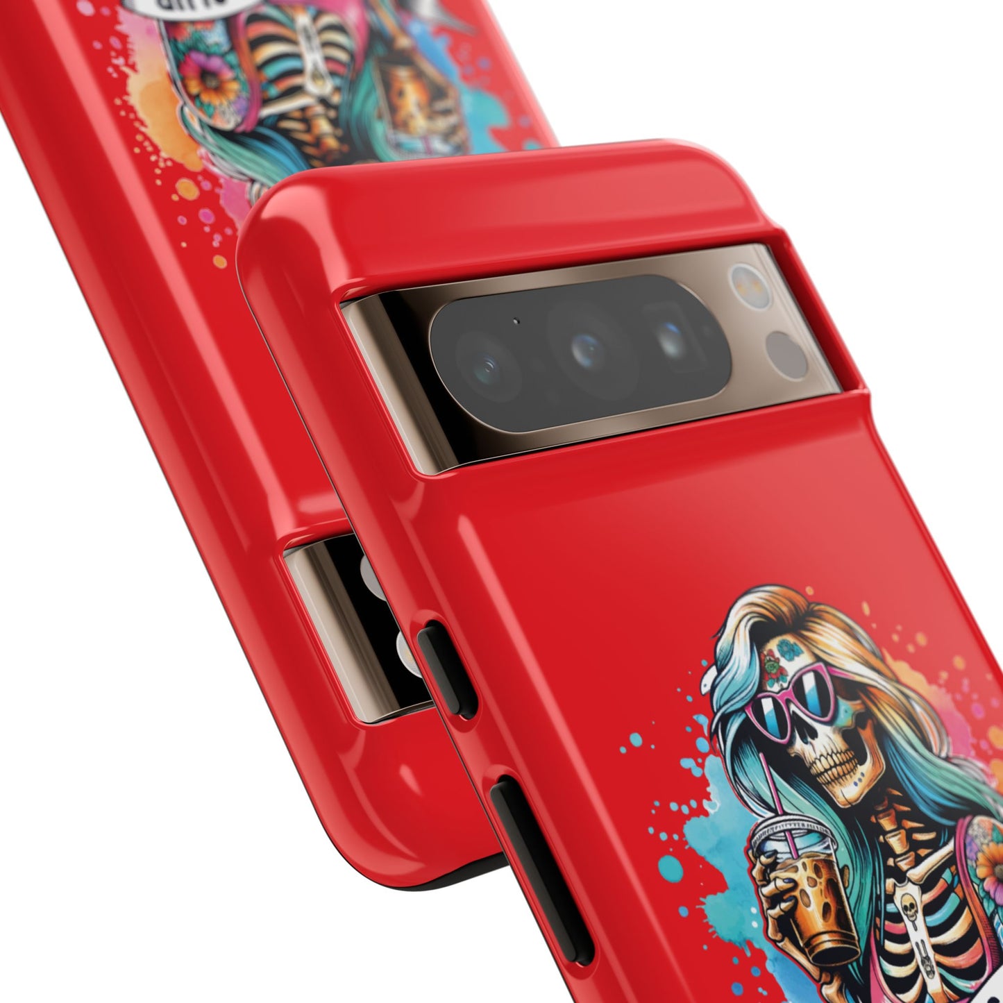 Cool Moms Club Phone Case - Tough Cases, Funky Phone Cover, Gift for Moms, Skeleton Design, Trendy Tech Accessories