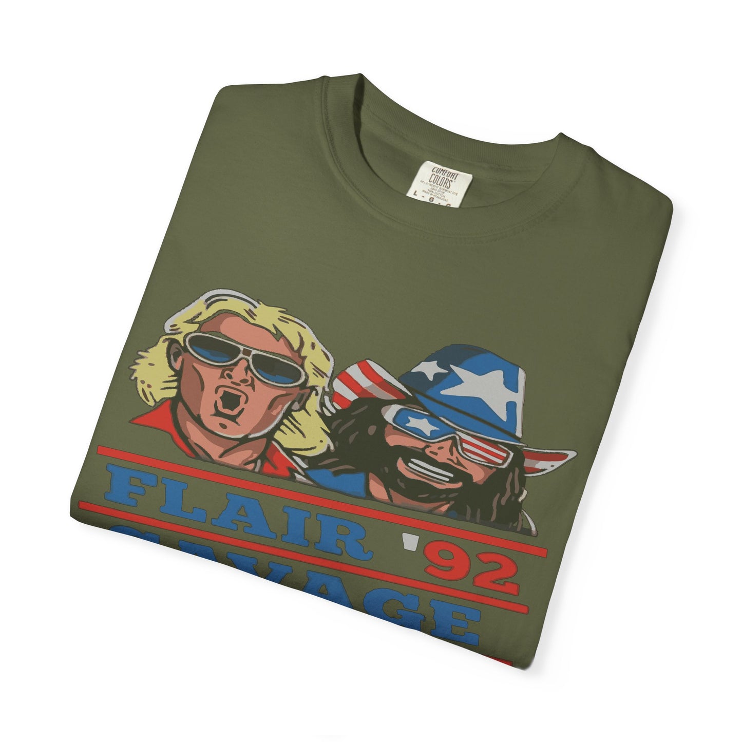 Retro Wrestling Fan T-Shirt, Unisex Graphic Tee, Flair Savage Shirt, Sports Fan Apparel, Vintage Style Gift