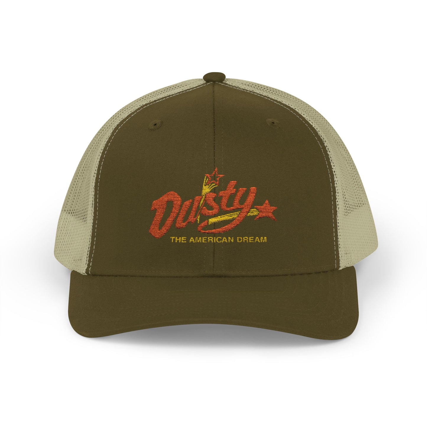 Dusty Snapback Trucker Cap, Trendy Hat, Gift for Him/Her, Casual Wear, Festival Accessory, Outdoor Style