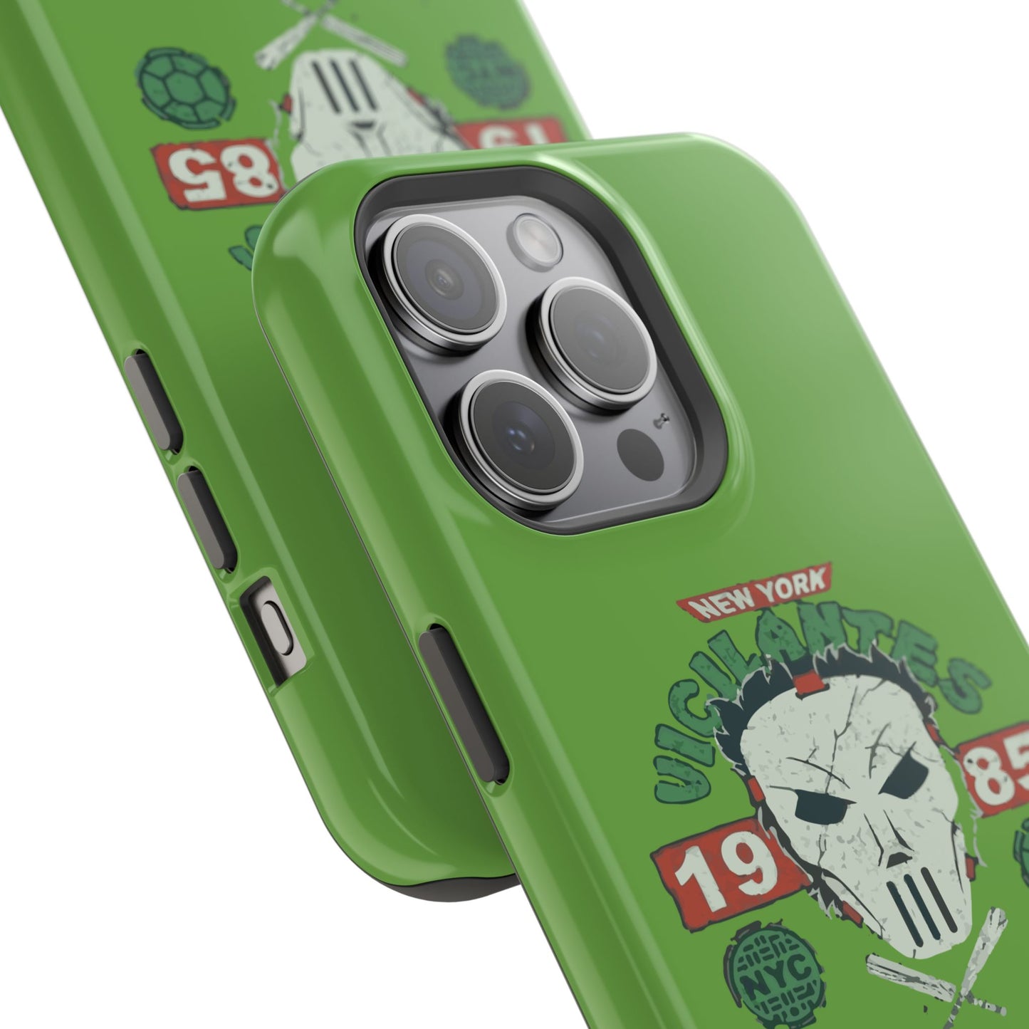 Urban Punk Phone Case, Tough Phone Cover, Skull Design Case, Gift for Him, Unique Mobile Accessory, NYC Style Case