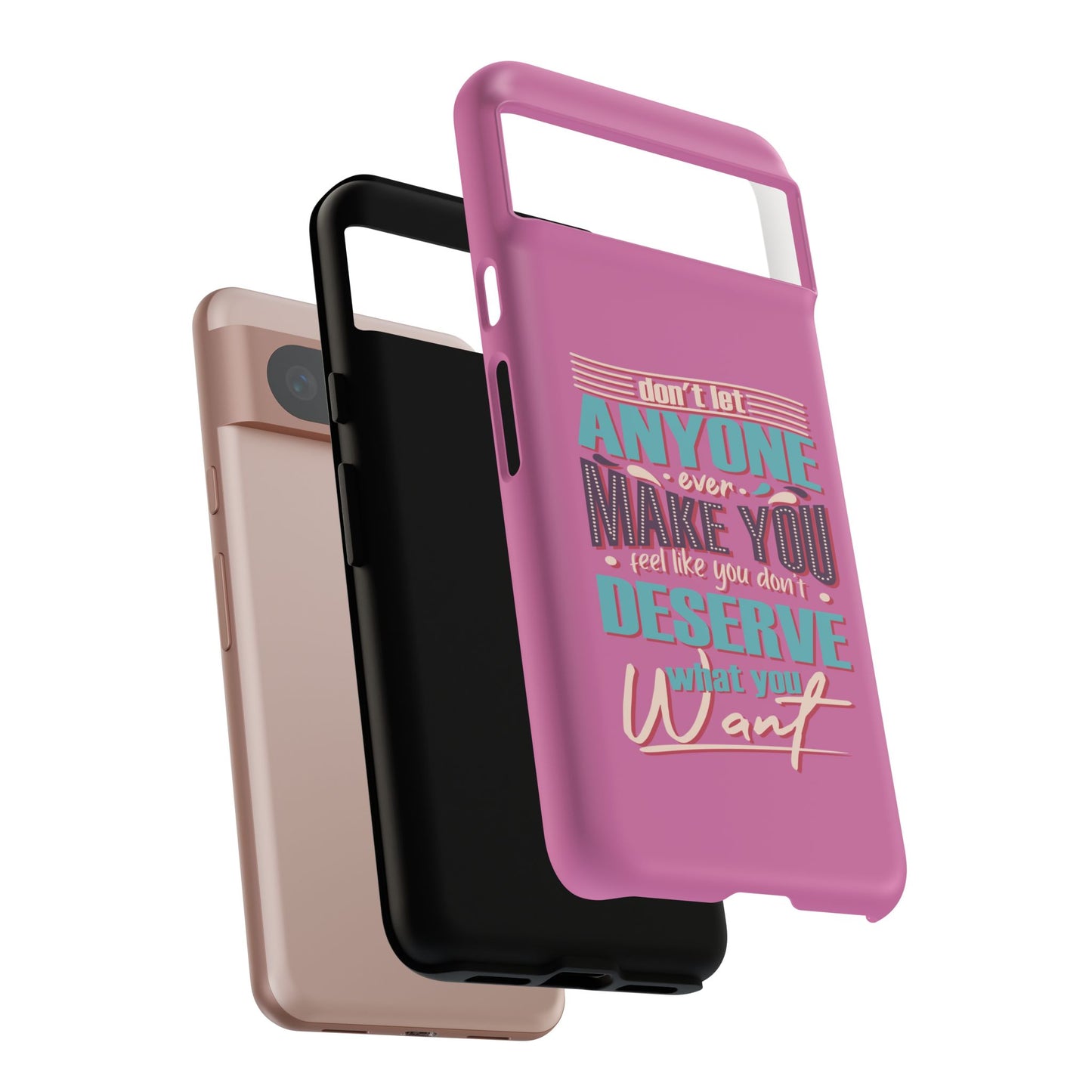 Inspirational Phone Case, Motivational Phone Cover, Tough Cases for Her, Gift for Friends, Self-Love Quote Case
