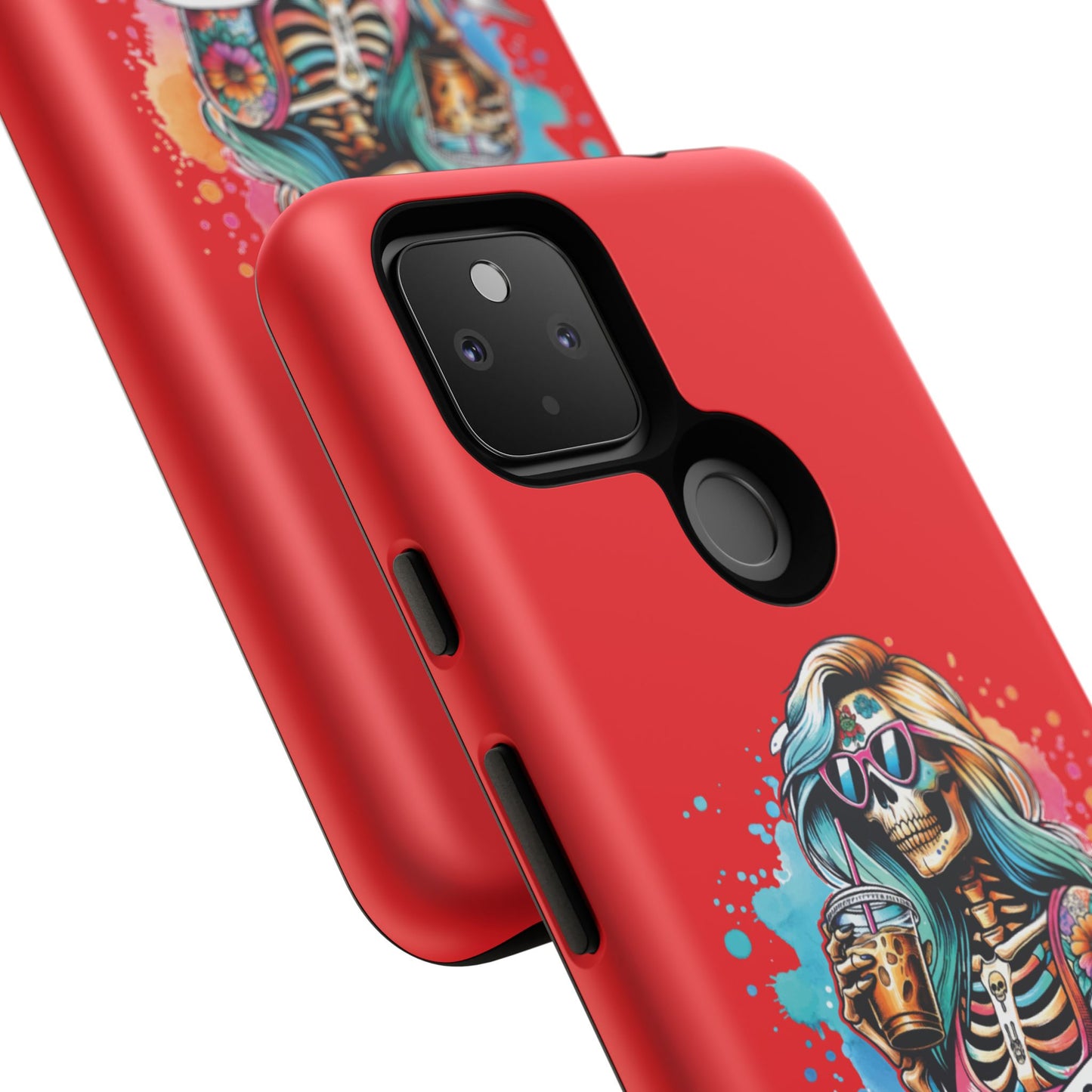 Cool Moms Club Phone Case - Tough Cases, Funky Phone Cover, Gift for Moms, Skeleton Design, Trendy Tech Accessories
