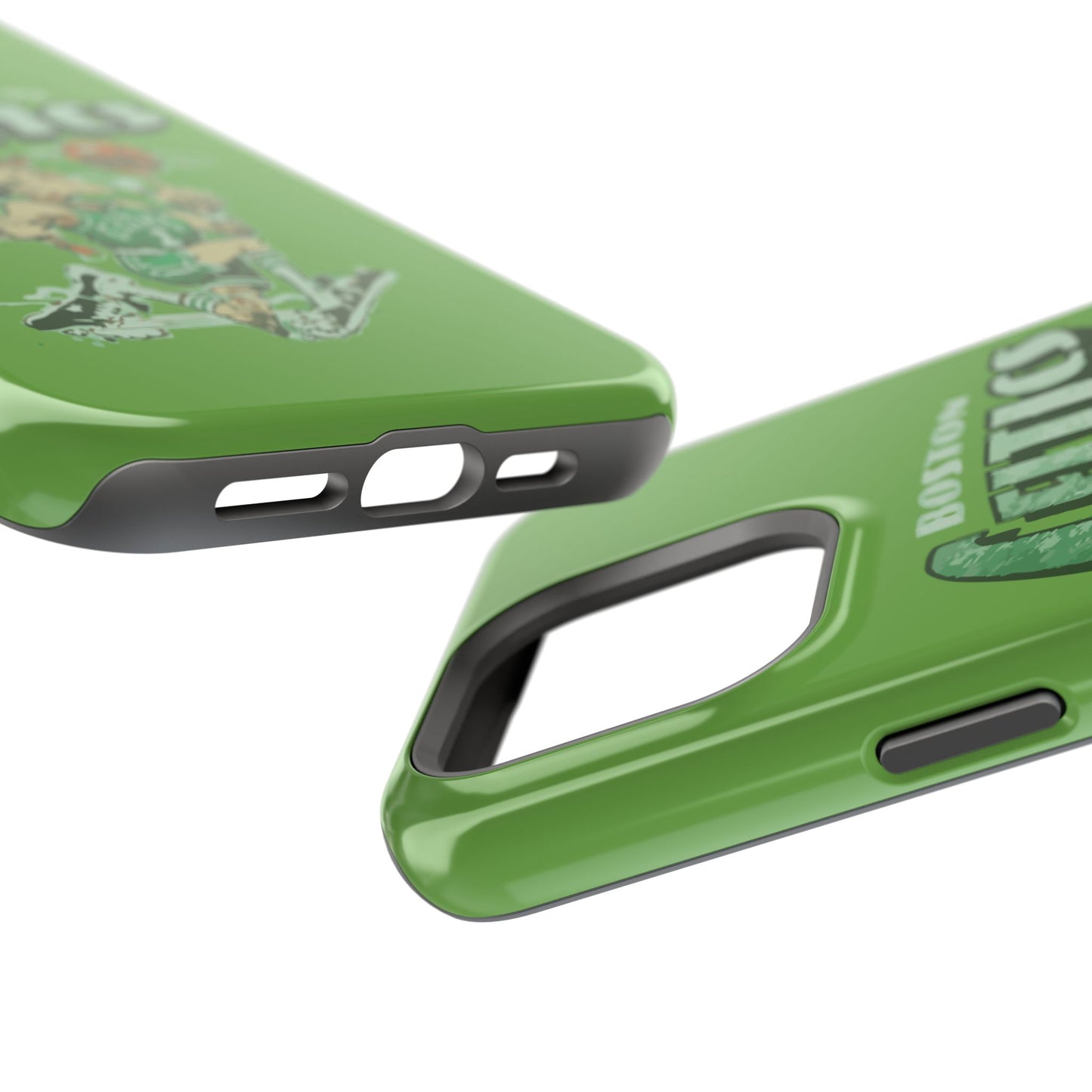Boston Celtics Impact-Resistant Phone Case, Basketball Phone Cover, Sports Fan Gift, Sturdy Phone Case, NBA Merchandise, Team Spirit Decor