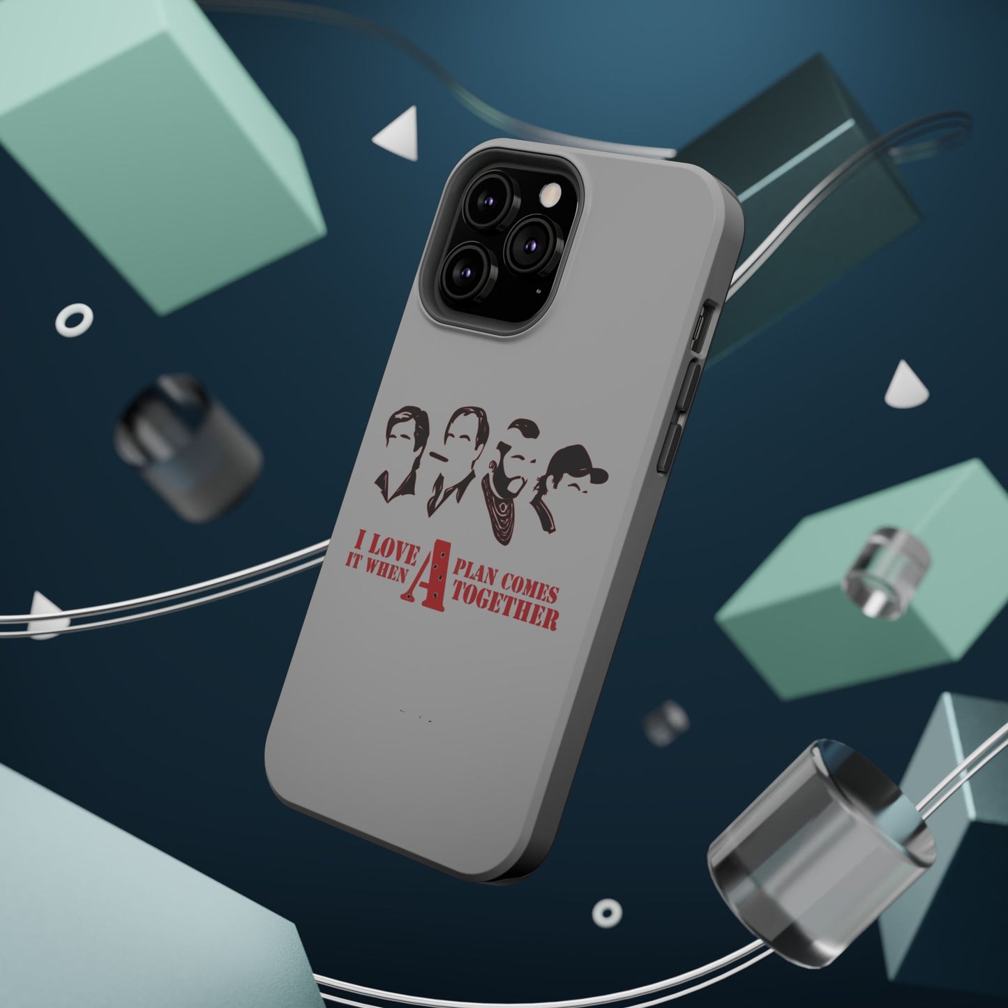 Phone Case - A-Team Cinematic Movie Lover's Gift Magnetic Tough Case