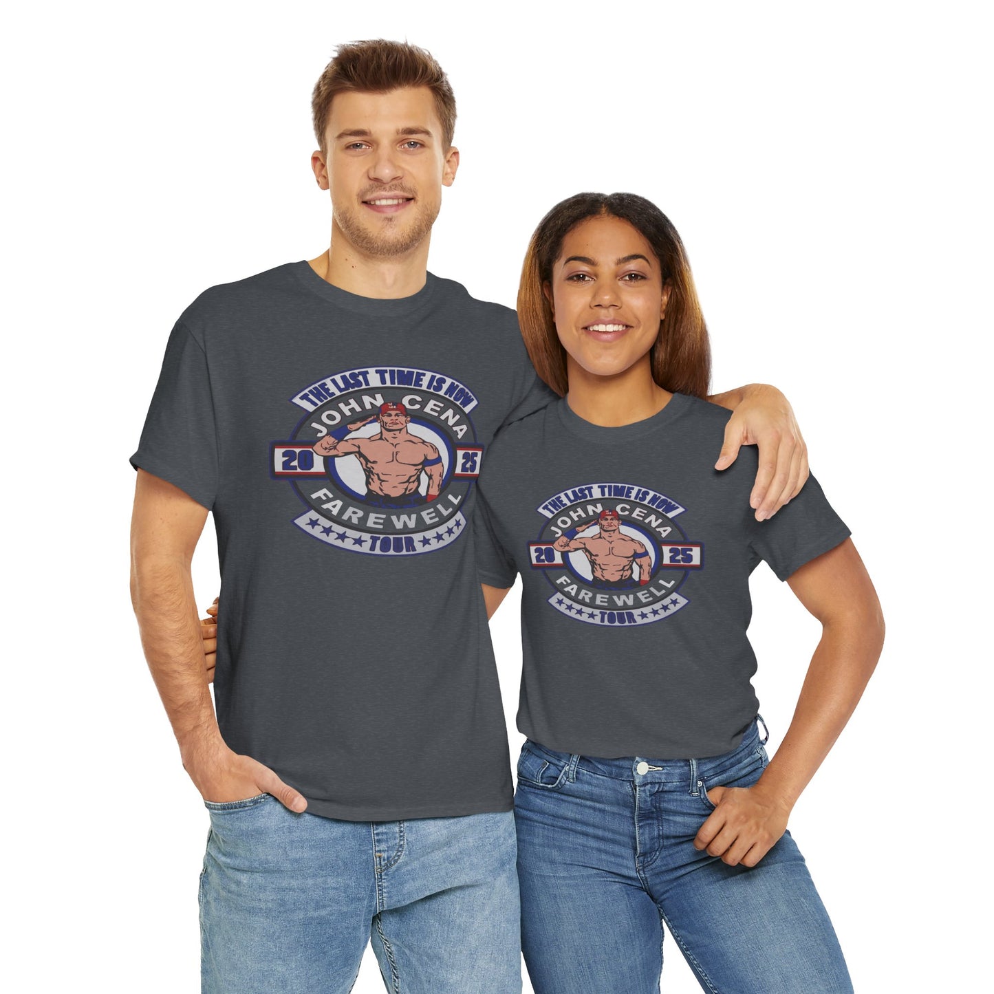 Wrestling Tribute Tee, John Cena Farewell Shirt, Unisex Graphic Tee, Fan Merchandise, Gift for Sports Lovers