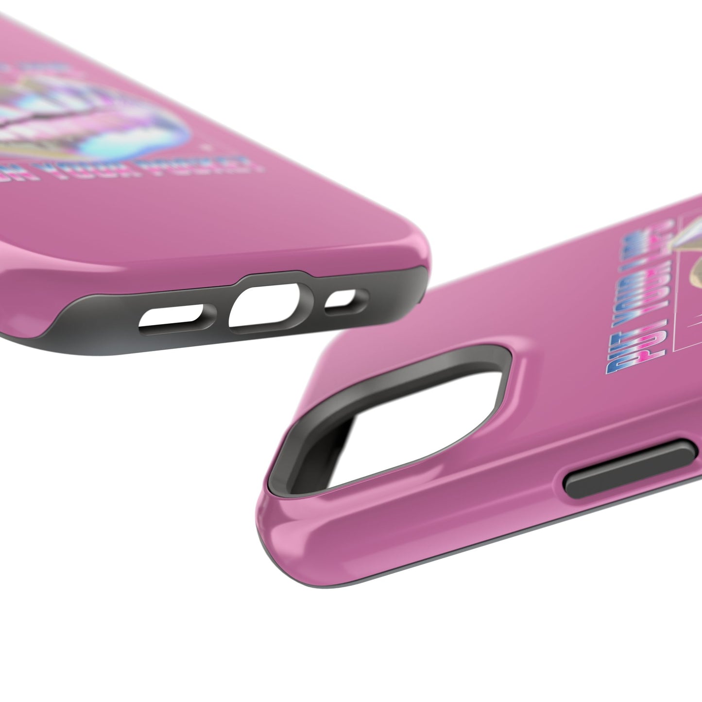 Stylish Magnetic Tough Phone Cases, Trendy Phone Accessories, Unique Gift Idea, Fun Expression Cases, Customizable Designs