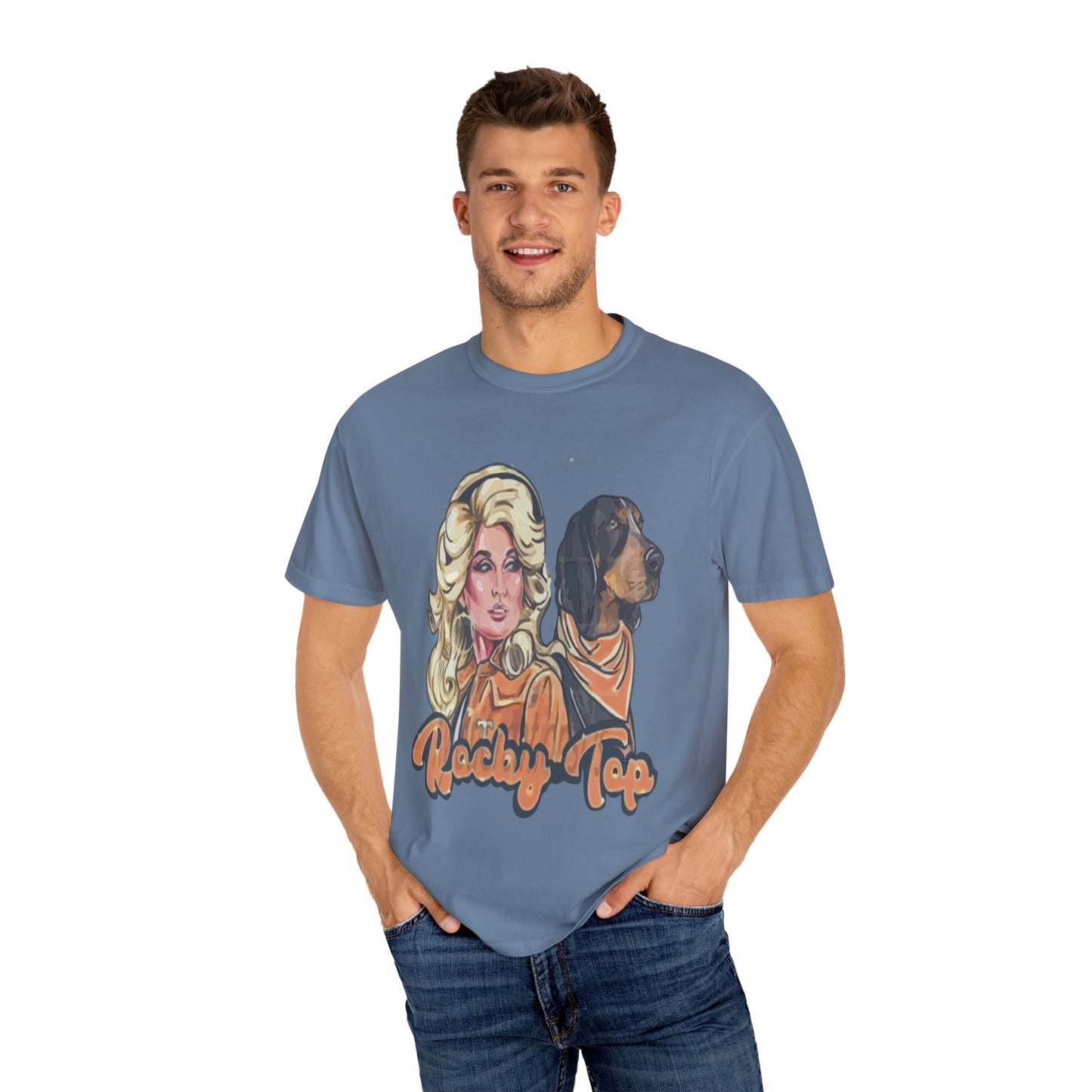 Rocky Top Retro T-Shirt, Dog Lover Tee, Vintage Country Shirt, Music Festival Apparel, Unique Gift for Pet Owners