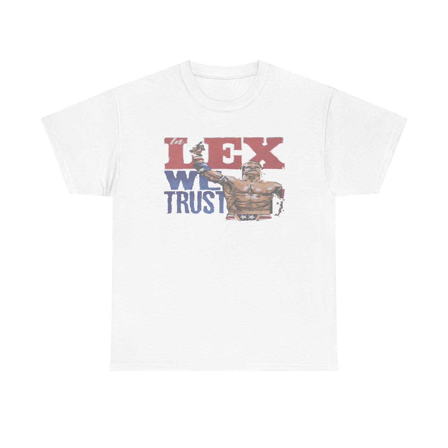Unisex Cotton Tee with 'In Lex We Trust' Design, Casual Wear, Gift for Him/Her, Birthday, Independence Day, Patriotic Apparel