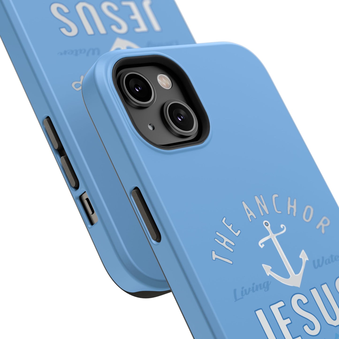 Jesus Anchor Phone Case, Christian Tech Accessories, Inspirational Gifts, Unique Phone Covers, Faith-Based Decor