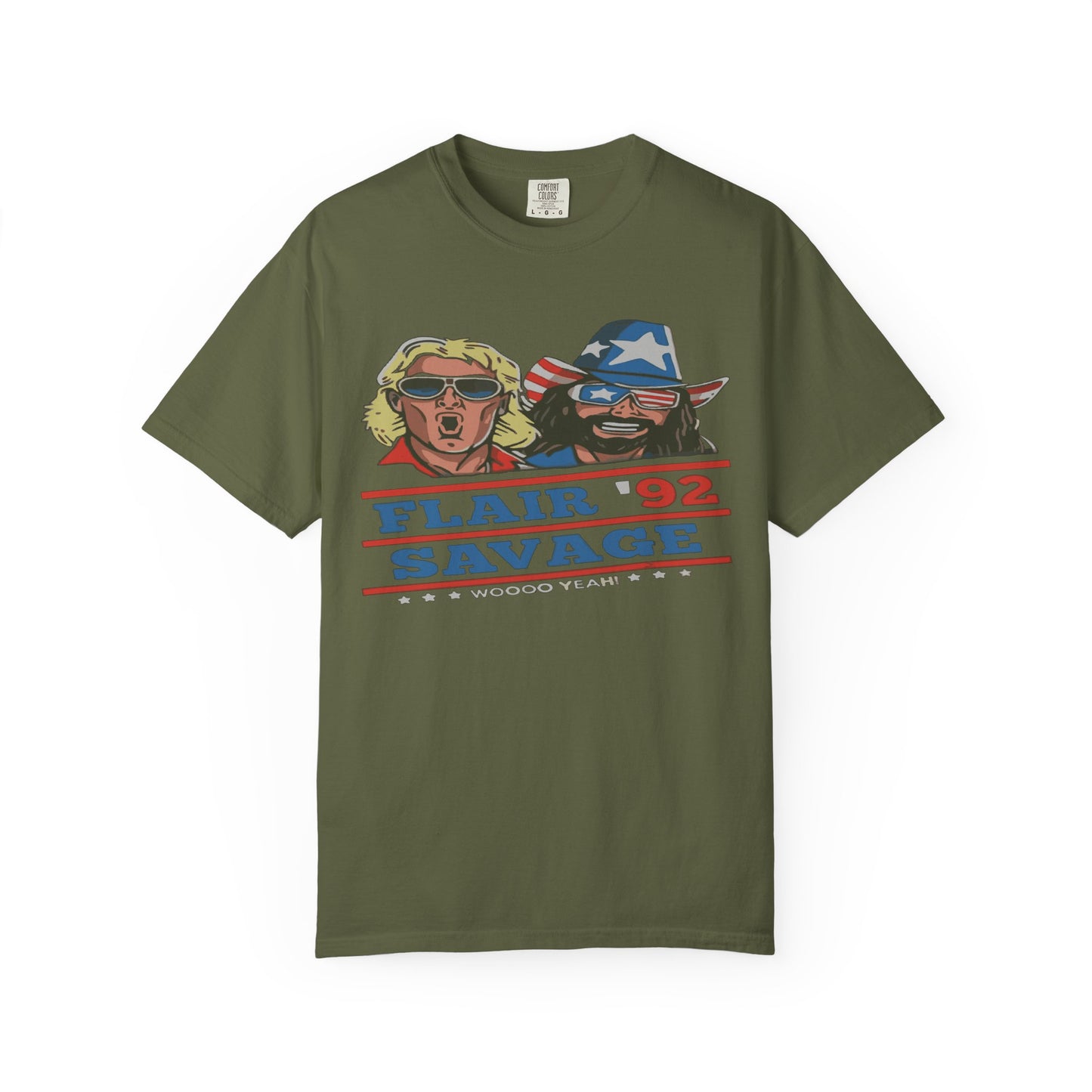 Retro Wrestling Fan T-Shirt, Unisex Graphic Tee, Flair Savage Shirt, Sports Fan Apparel, Vintage Style Gift
