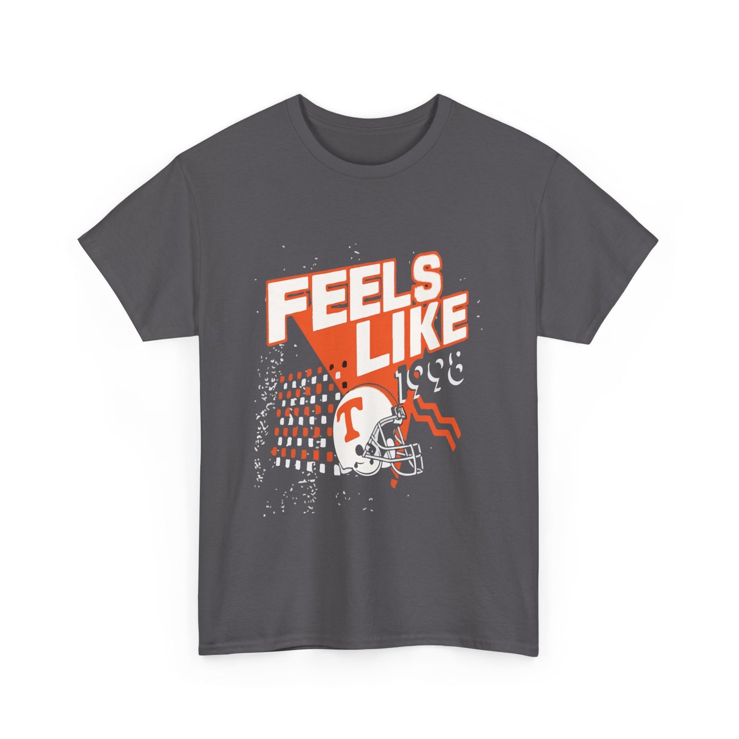 Unisex Heavy Cotton Tee - 'Feels Like' Retro Football Tee, Casual Style, Game Day Shirt, Gift for Sports Fans, Outdoor Activities