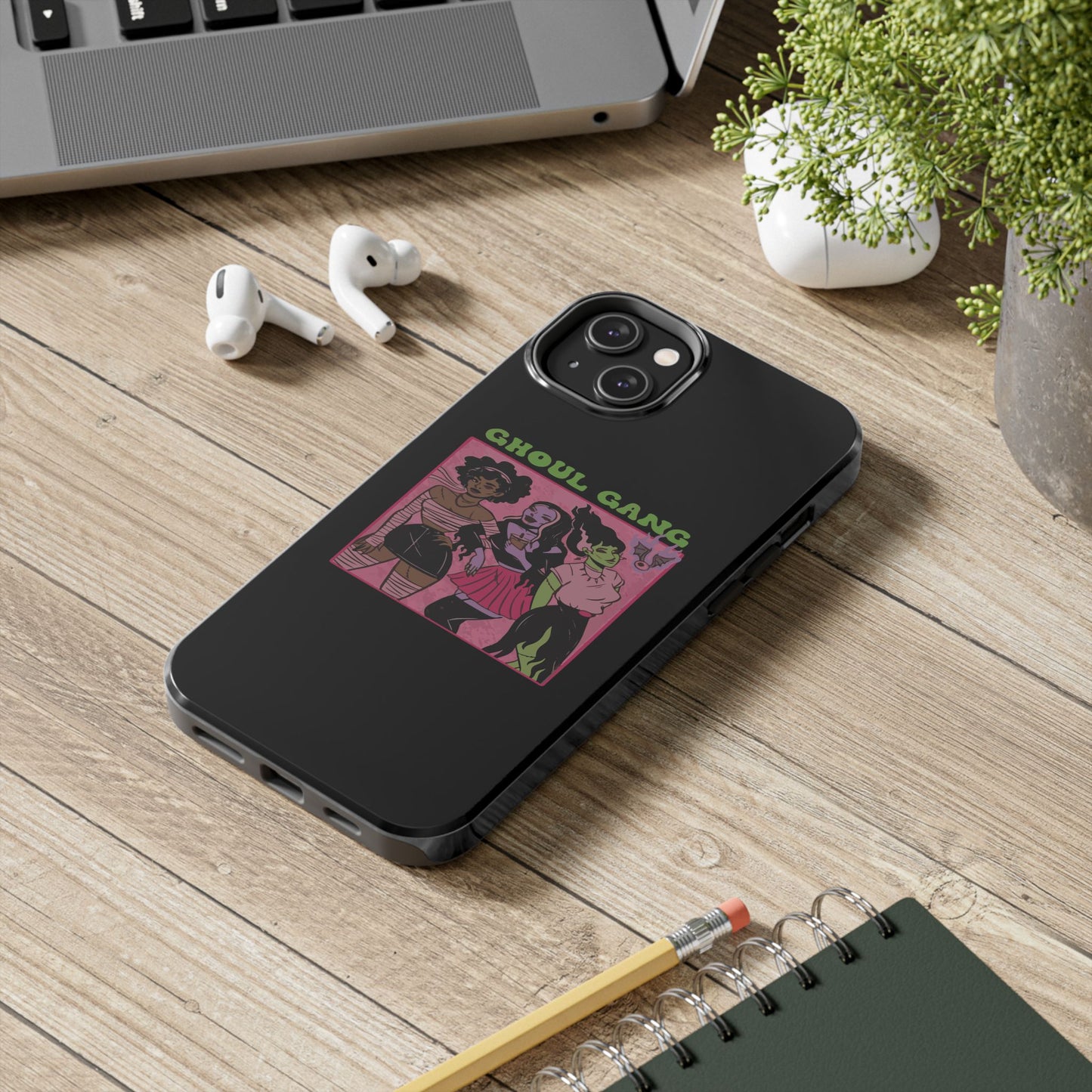 Ghoul Gang Tough Phone Cases | Unique Halloween Phone Cover, Cute Protective Case, Trendy Gift for Goth Fans, Spooky Style Accessory