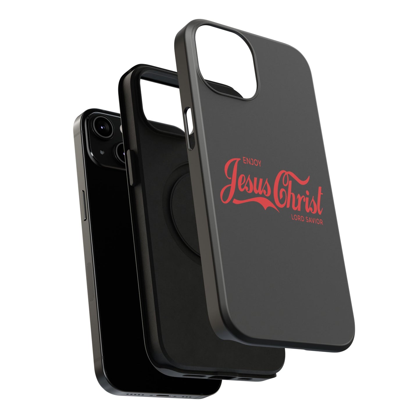 Impact-Resistant Phone Case: Enjoy Jesus Christ Lord Savior, Christian Gift, Durable Protection, Faith-Based Accessory, Holiday Gift