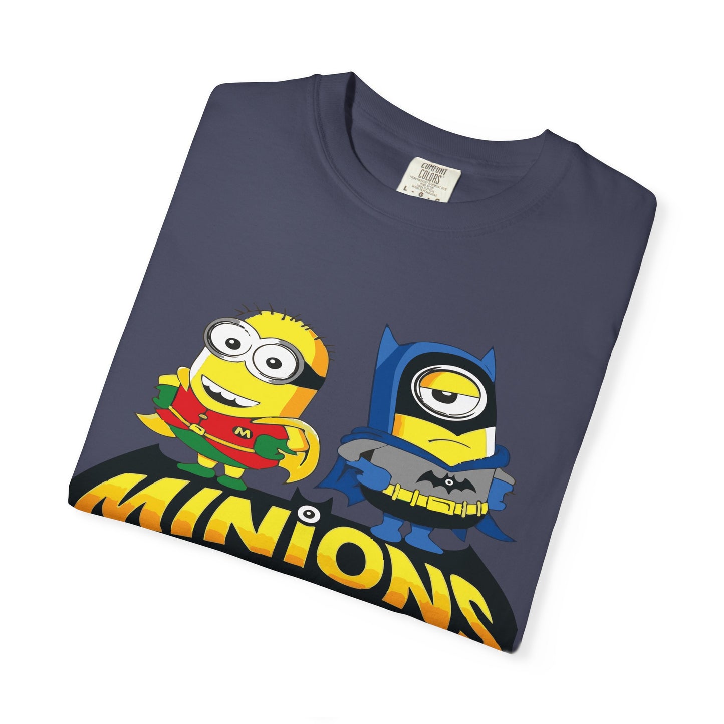 Minions Superhero Unisex T-shirt, Fun Gift for Kids, Cartoon Apparel, Birthday Party Outfit, Family Movie Night Wear