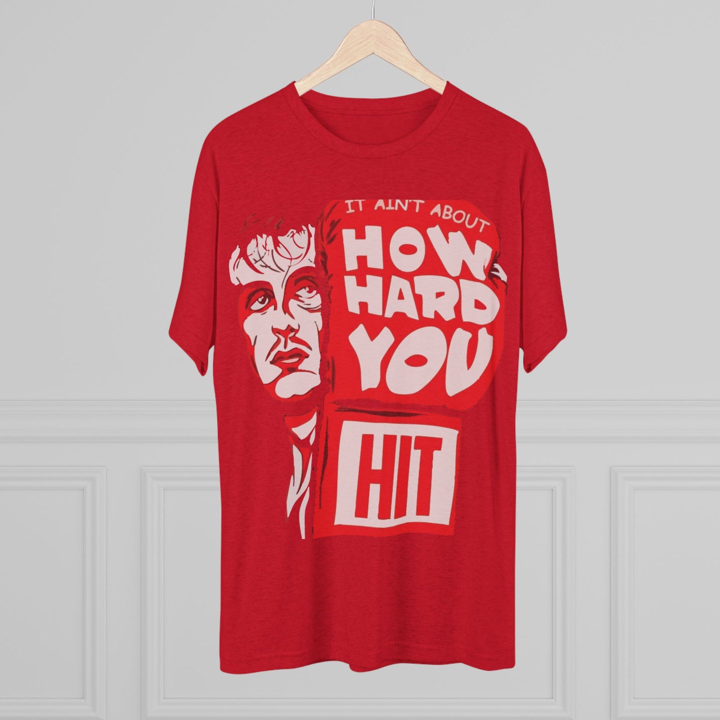 Rocky Fitness Tee - Unisex Tri-Blend Crew Tee