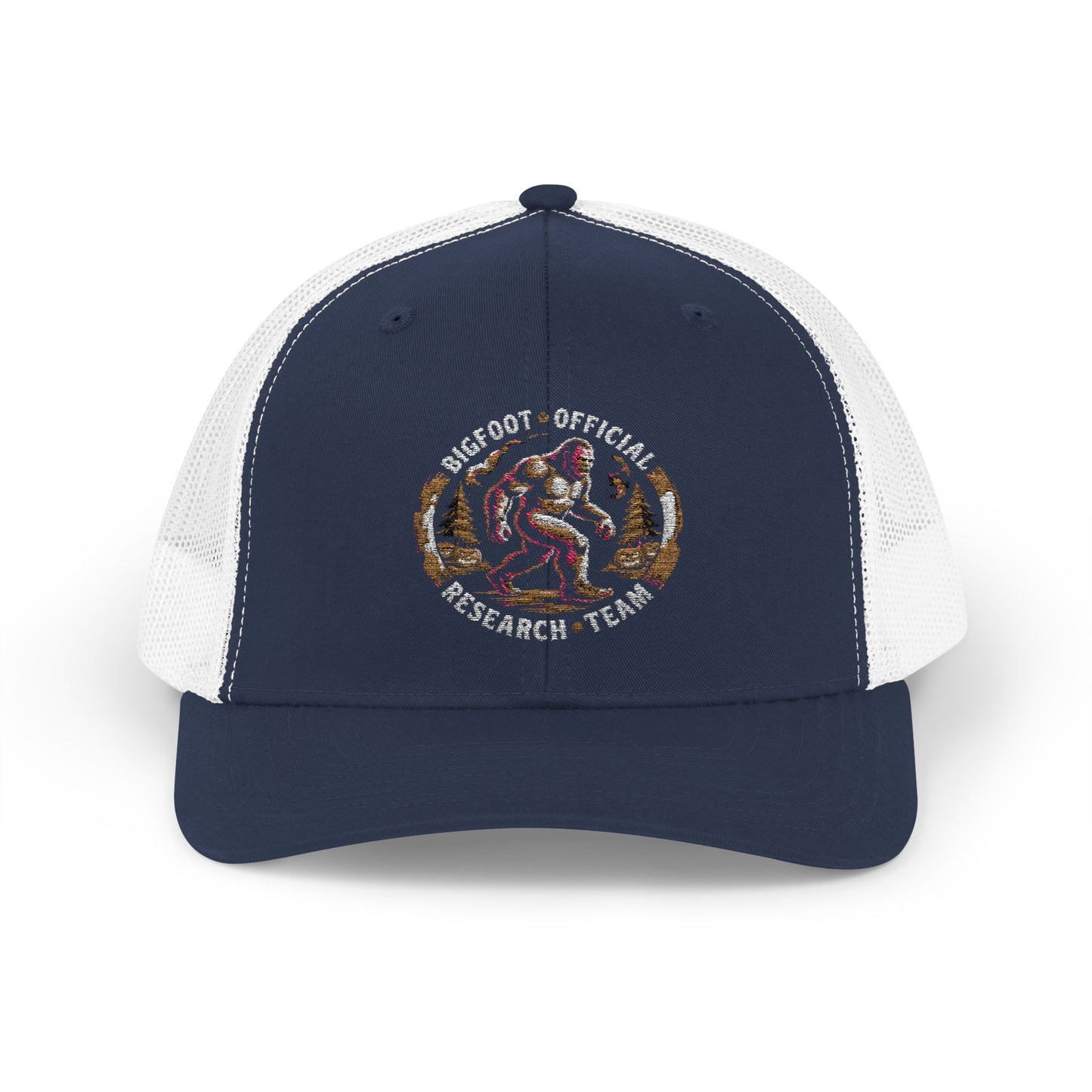 Bigfoot Research Snapback Trucker Cap - Stylish Outdoor Adventure Hat for Him