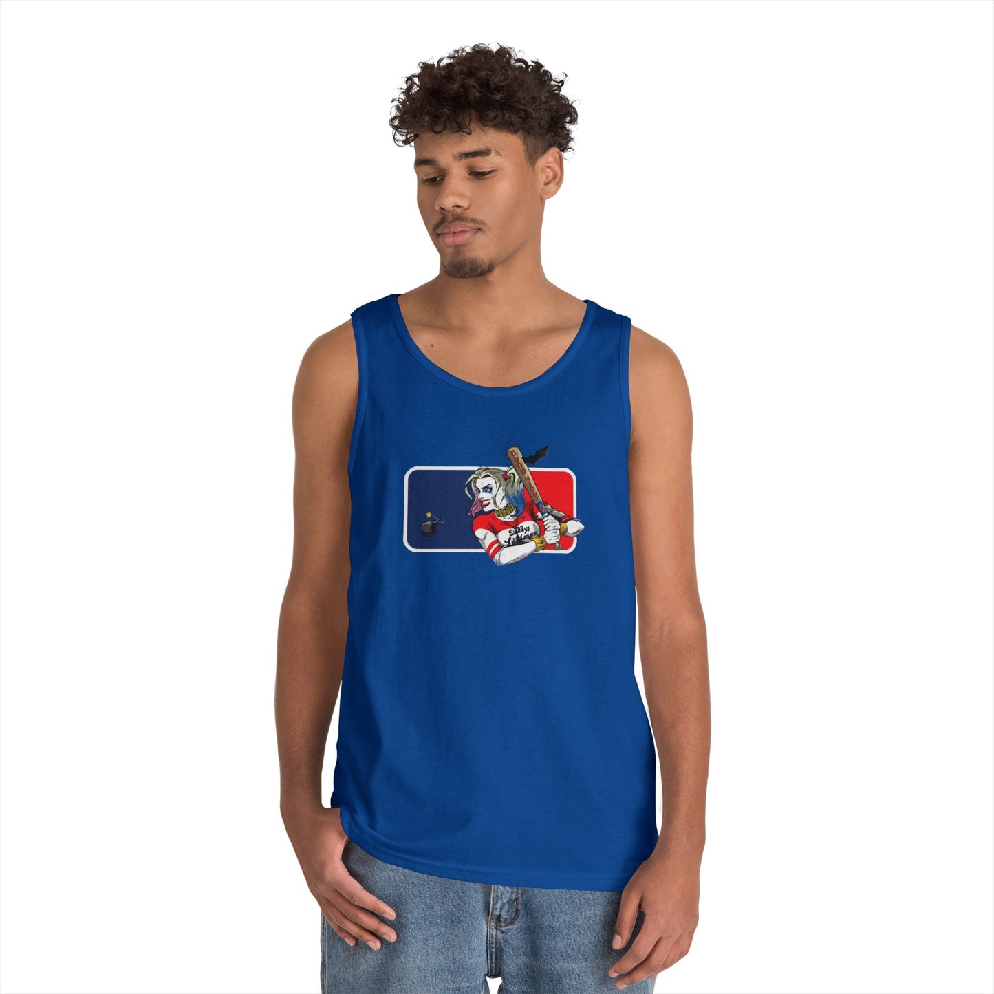 Harley Quinn Unisex Tank Top - DC MLB Summer Wear