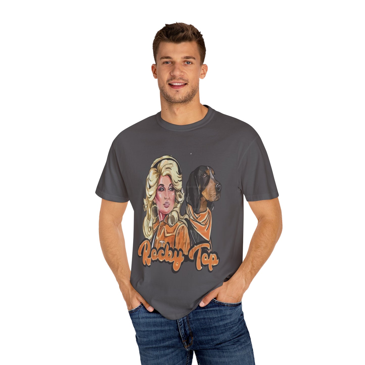 Rocky Top Retro T-Shirt, Dog Lover Tee, Vintage Country Shirt, Music Festival Apparel, Unique Gift for Pet Owners