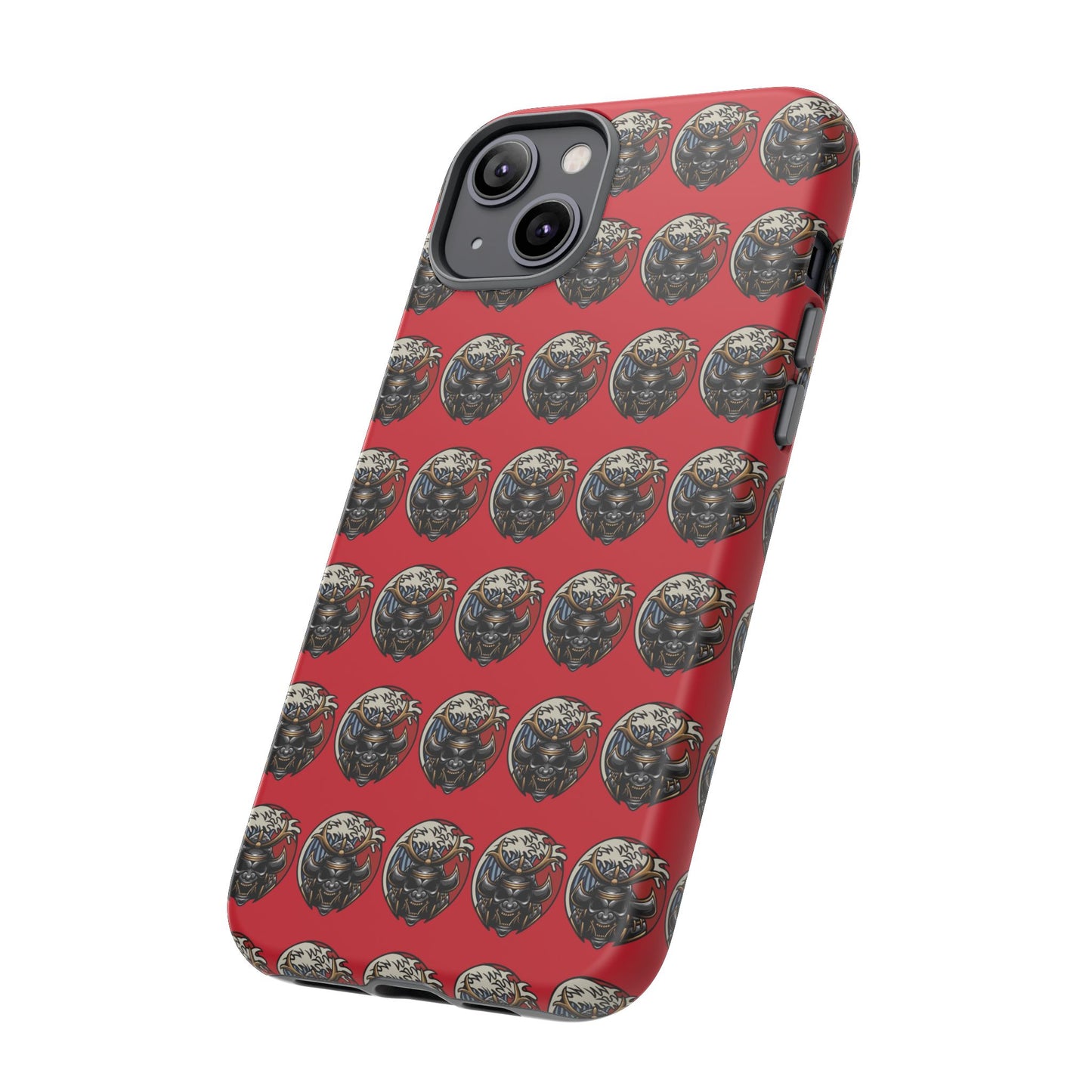 Bold Phone Case, Tough Phone Cover, Red Phone Protector, Unique Gift for Him/Her, Trendy Tech Accessory