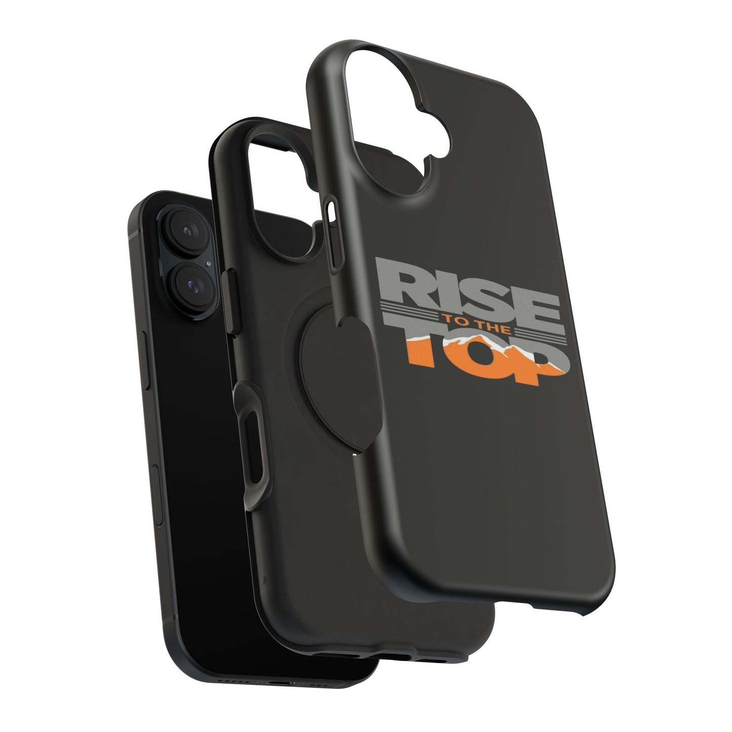 Impact-Resistant Phone Case - Rise to the Top, Durable Phone Cover, Gift for Motivational Quotes Lovers, Trendy Tech Accessories