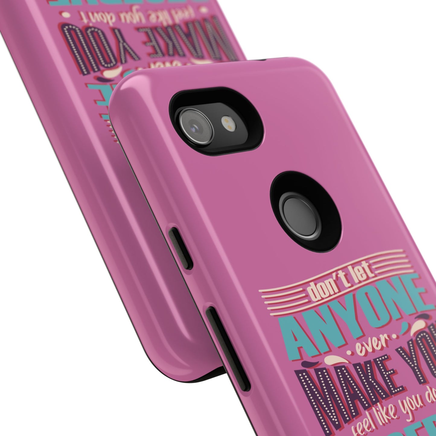 Inspirational Phone Case, Motivational Phone Cover, Tough Cases for Her, Gift for Friends, Self-Love Quote Case