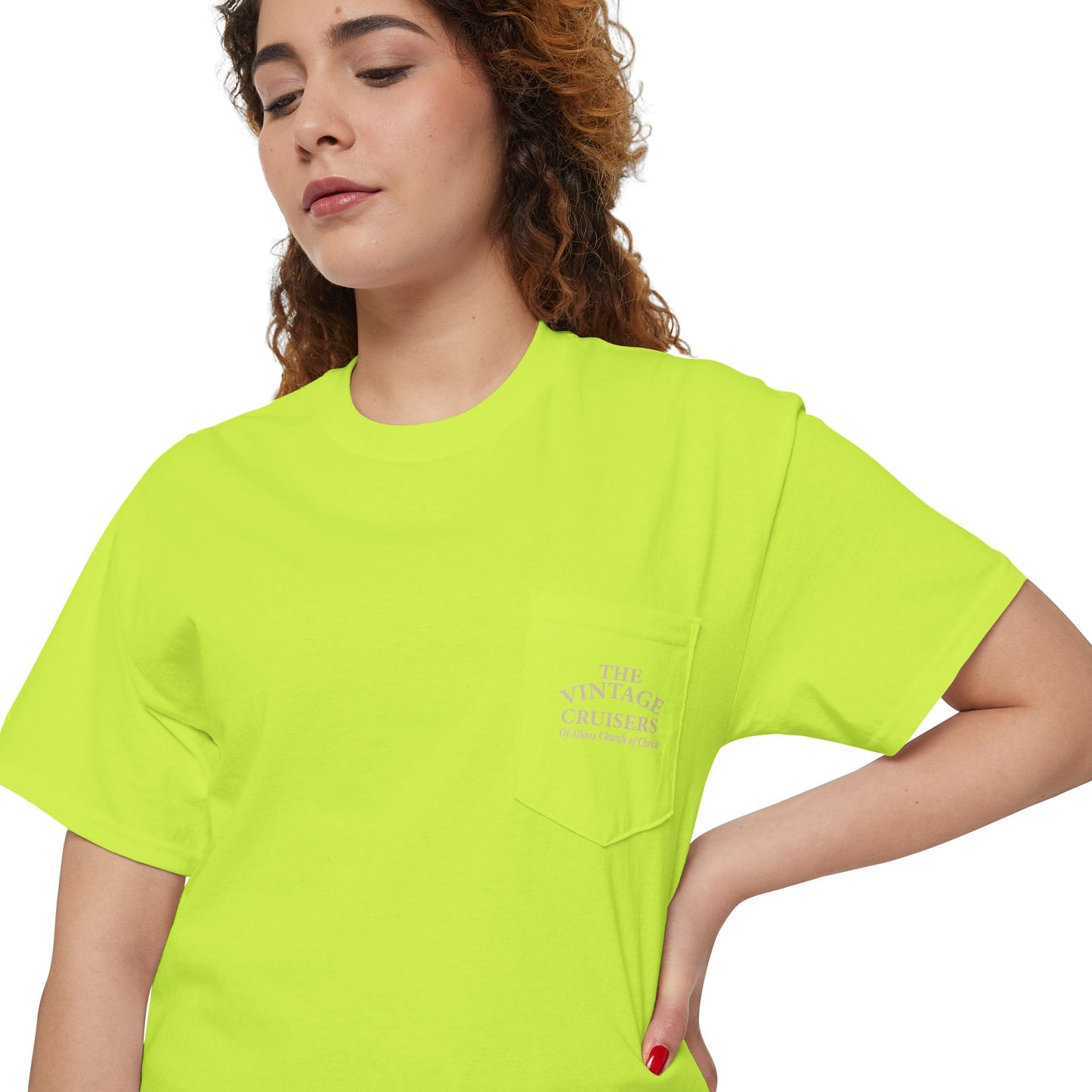 Retro Pocket Tee Allons Church of Christ Cruise 2025 Unisex T-Shirt